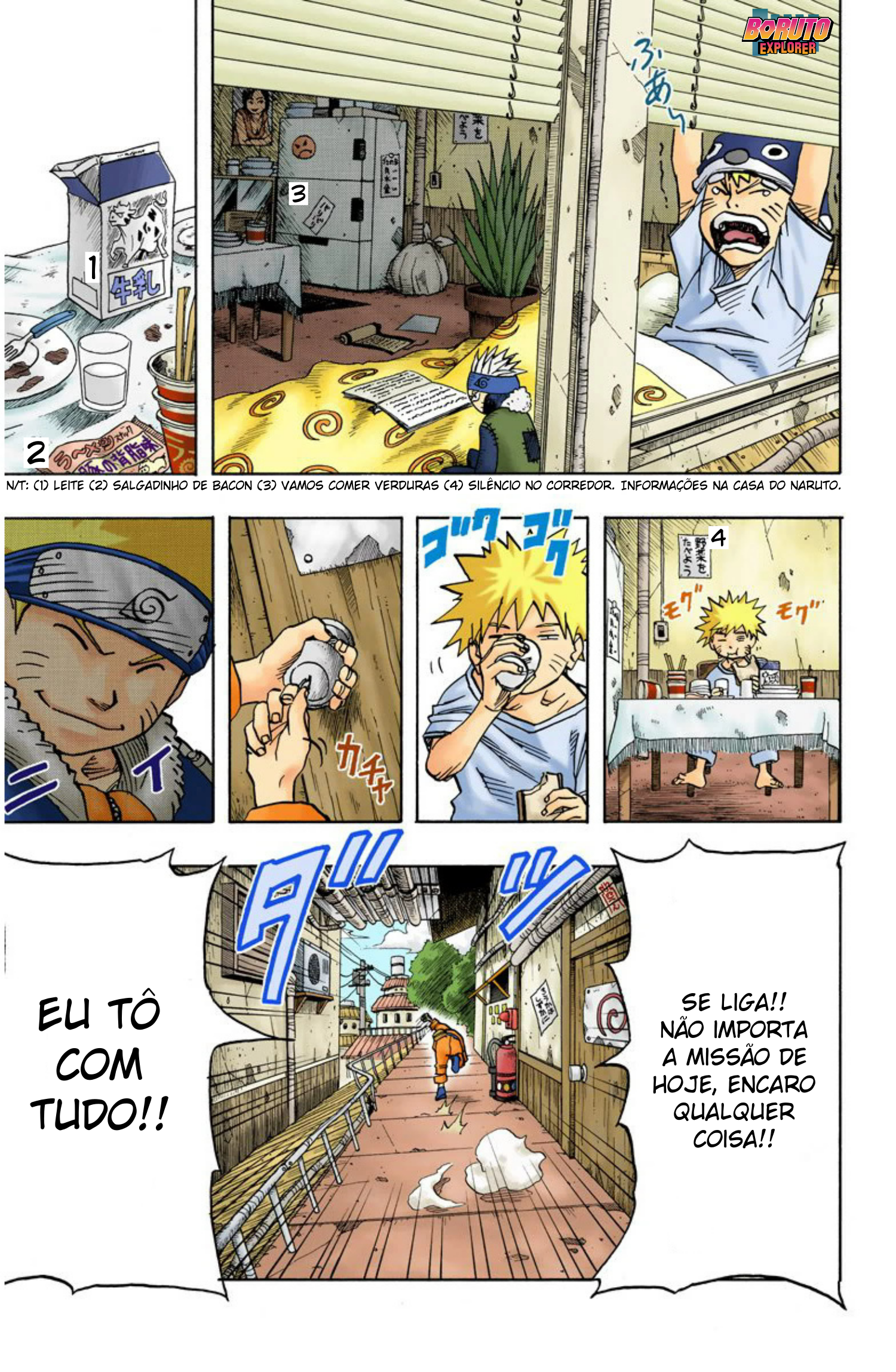 Read Naruto - Versão Colorida Oficial Manga Online