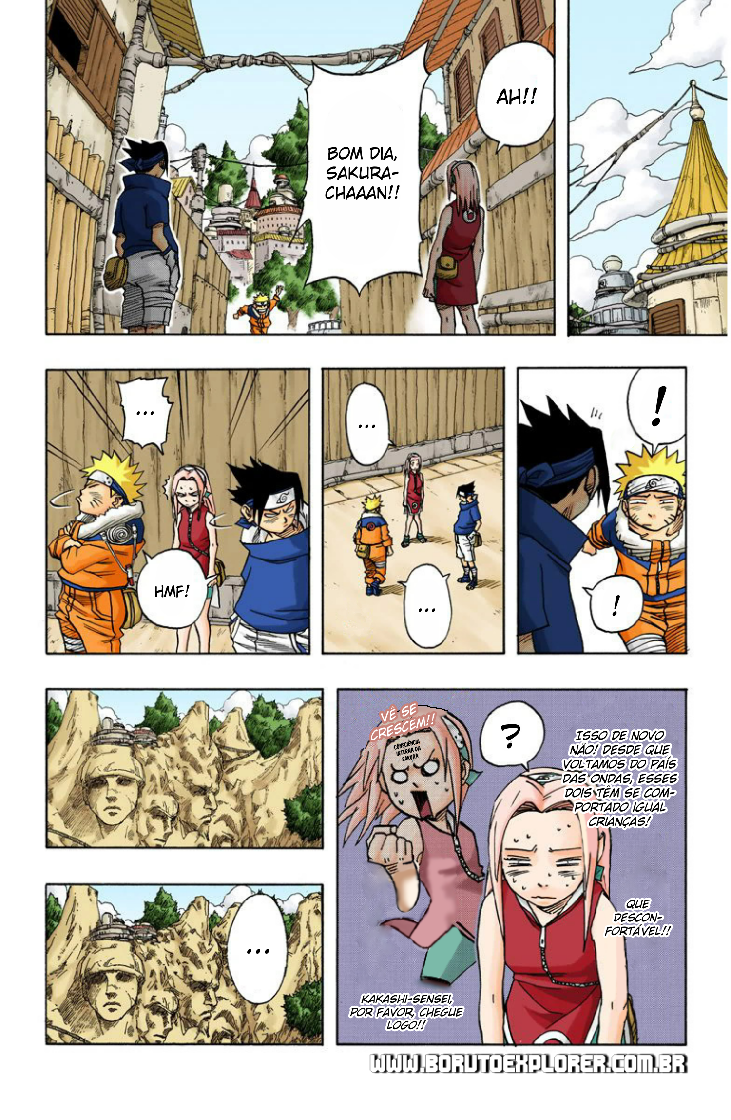 Read Naruto - Versão Colorida Oficial Manga Online