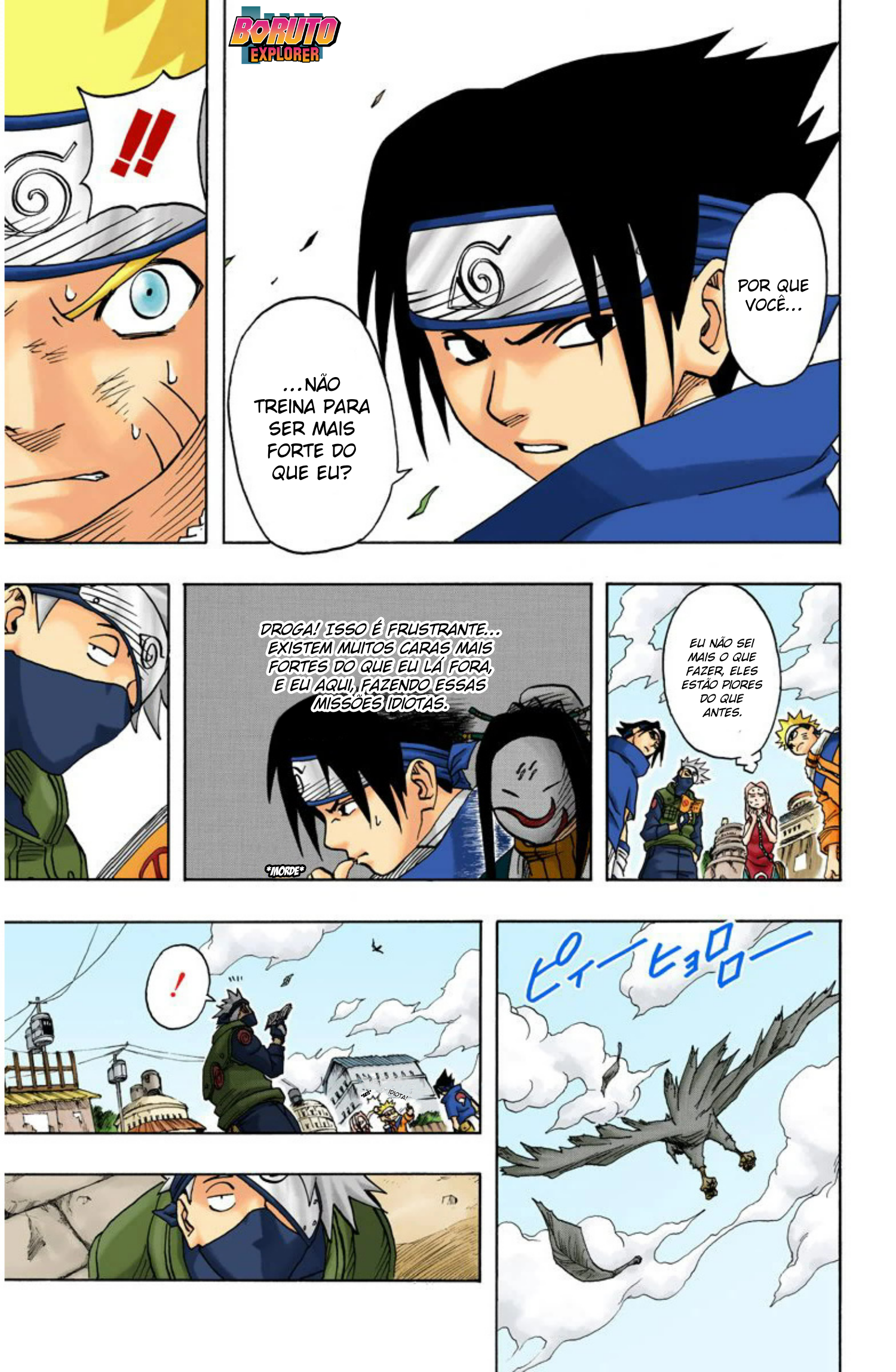 Read Naruto - Versão Colorida Oficial Manga Online