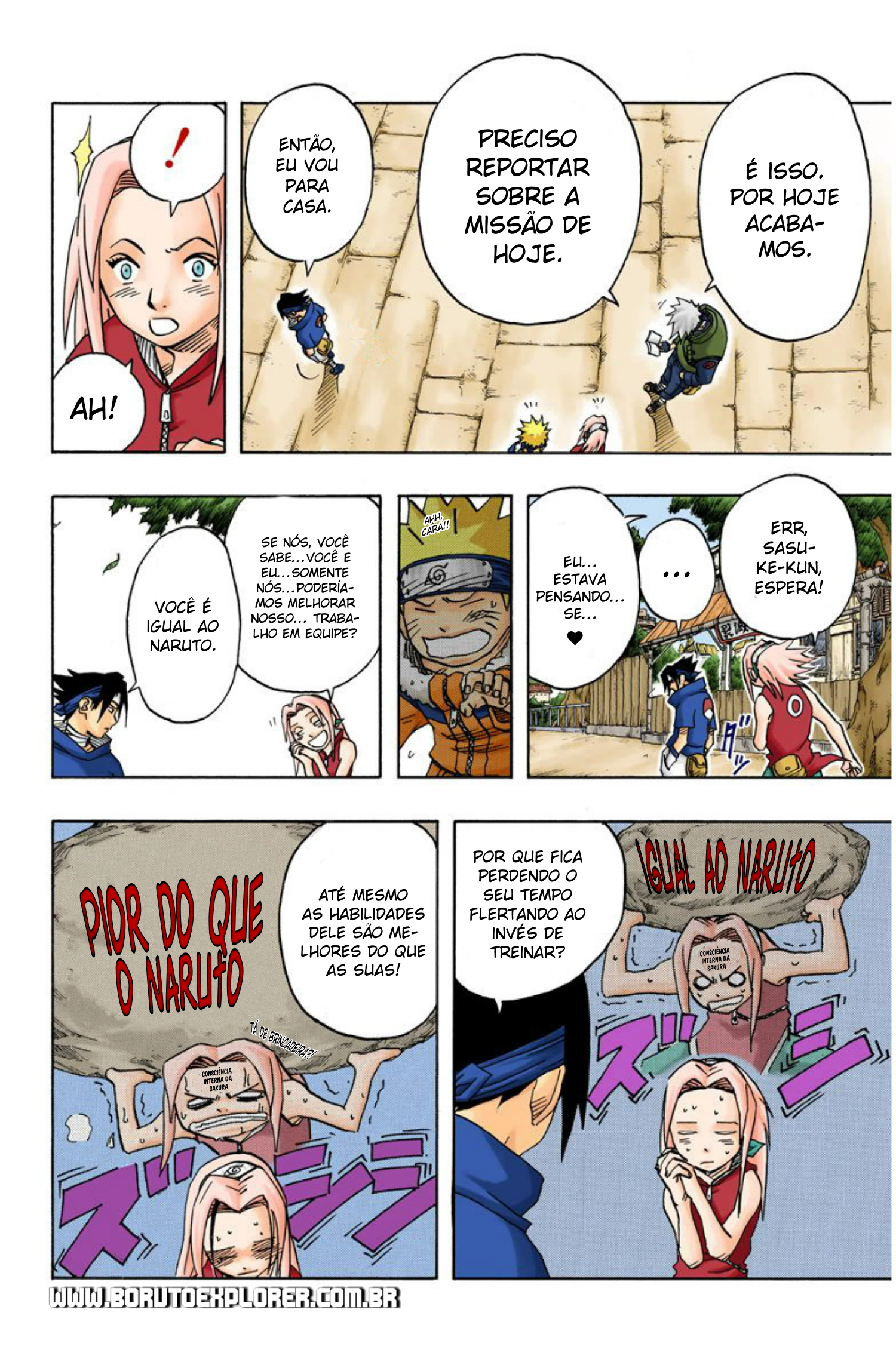 Read Naruto - Versão Colorida Oficial Manga Online