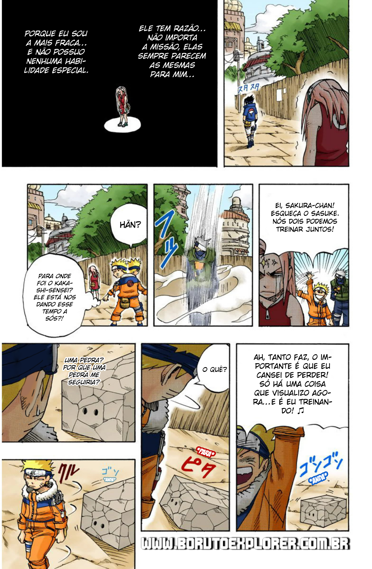Read Naruto - Versão Colorida Oficial Manga Online