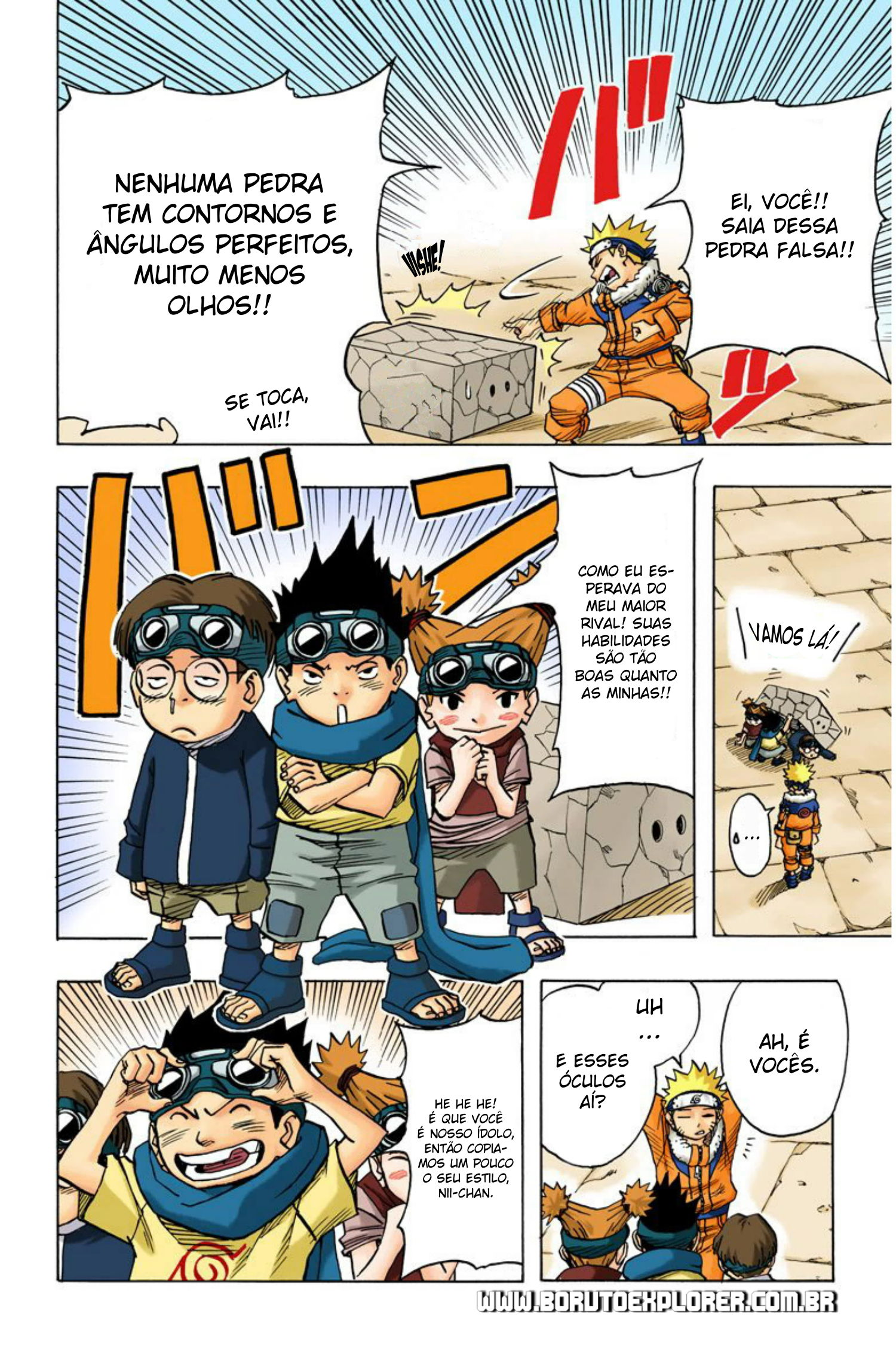 Read Naruto - Versão Colorida Oficial Manga Online