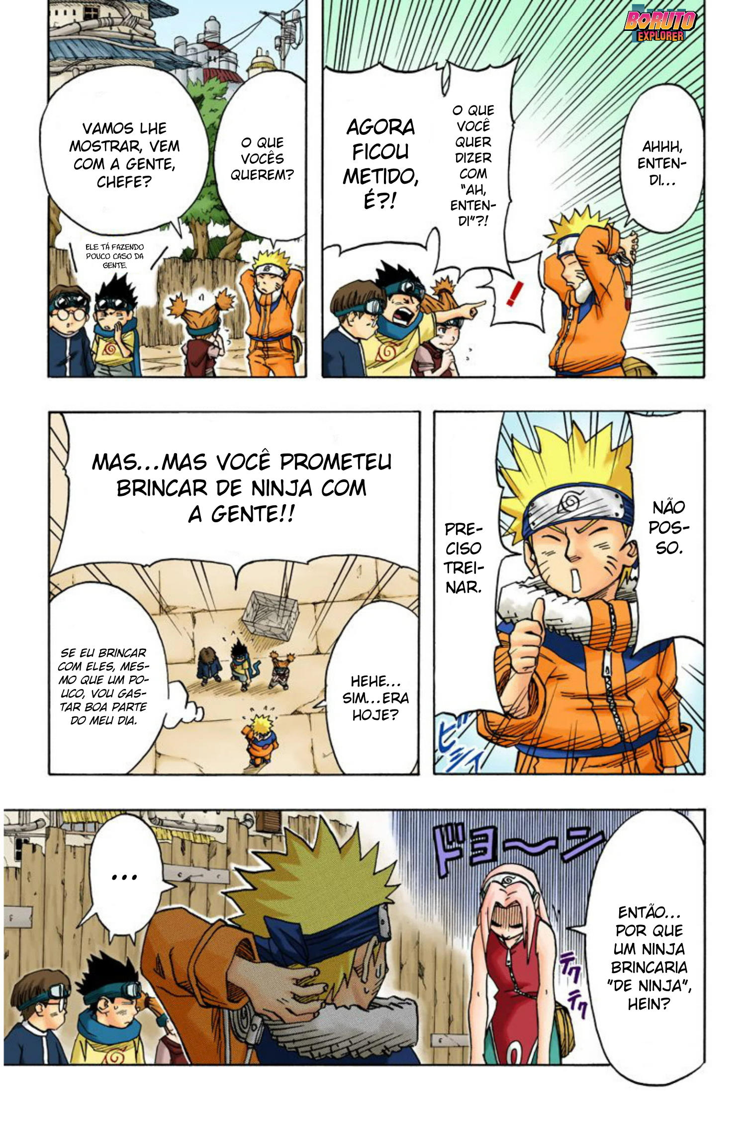 Read Naruto - Versão Colorida Oficial Manga Online