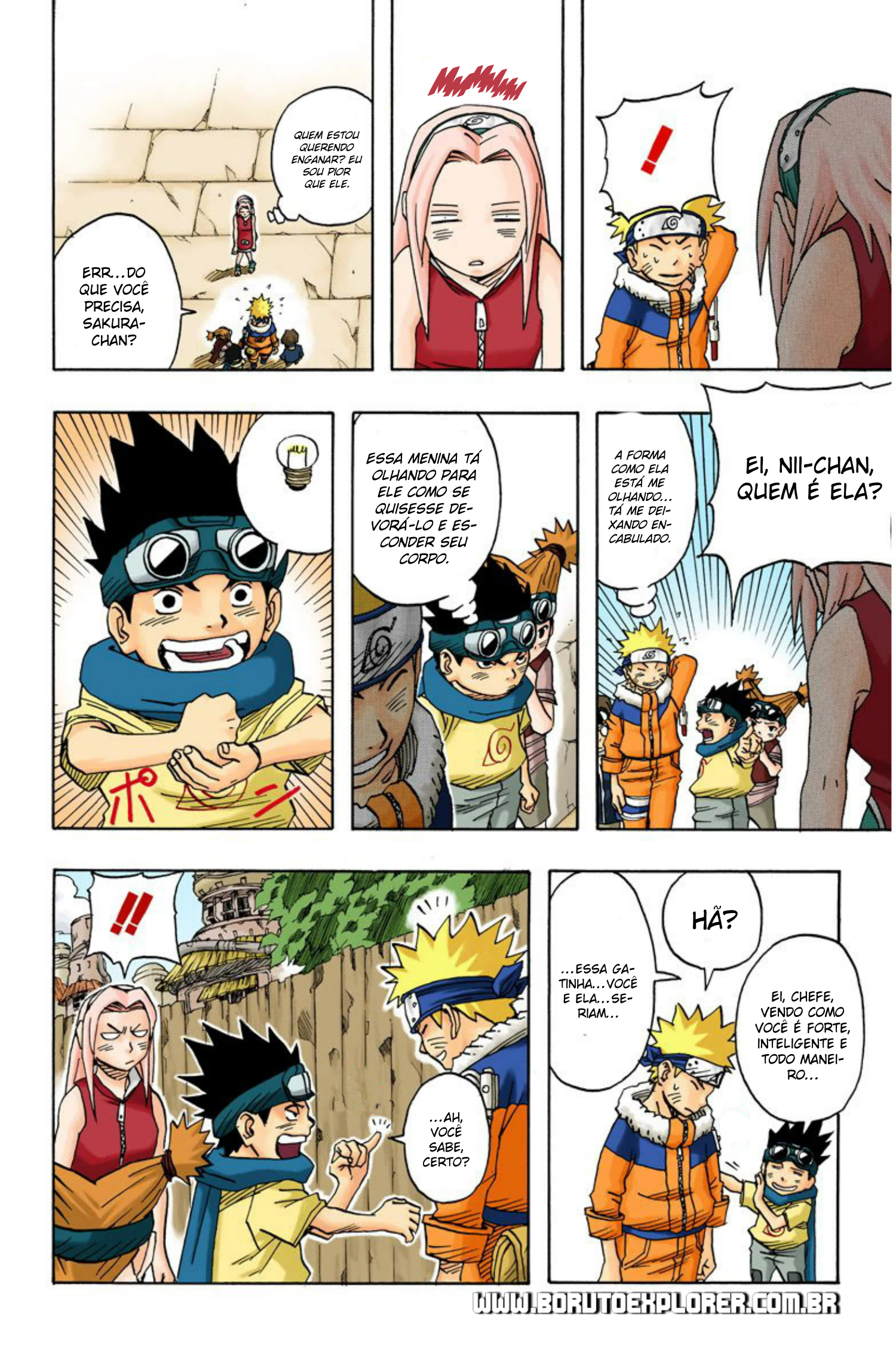 Read Naruto - Versão Colorida Oficial Manga Online