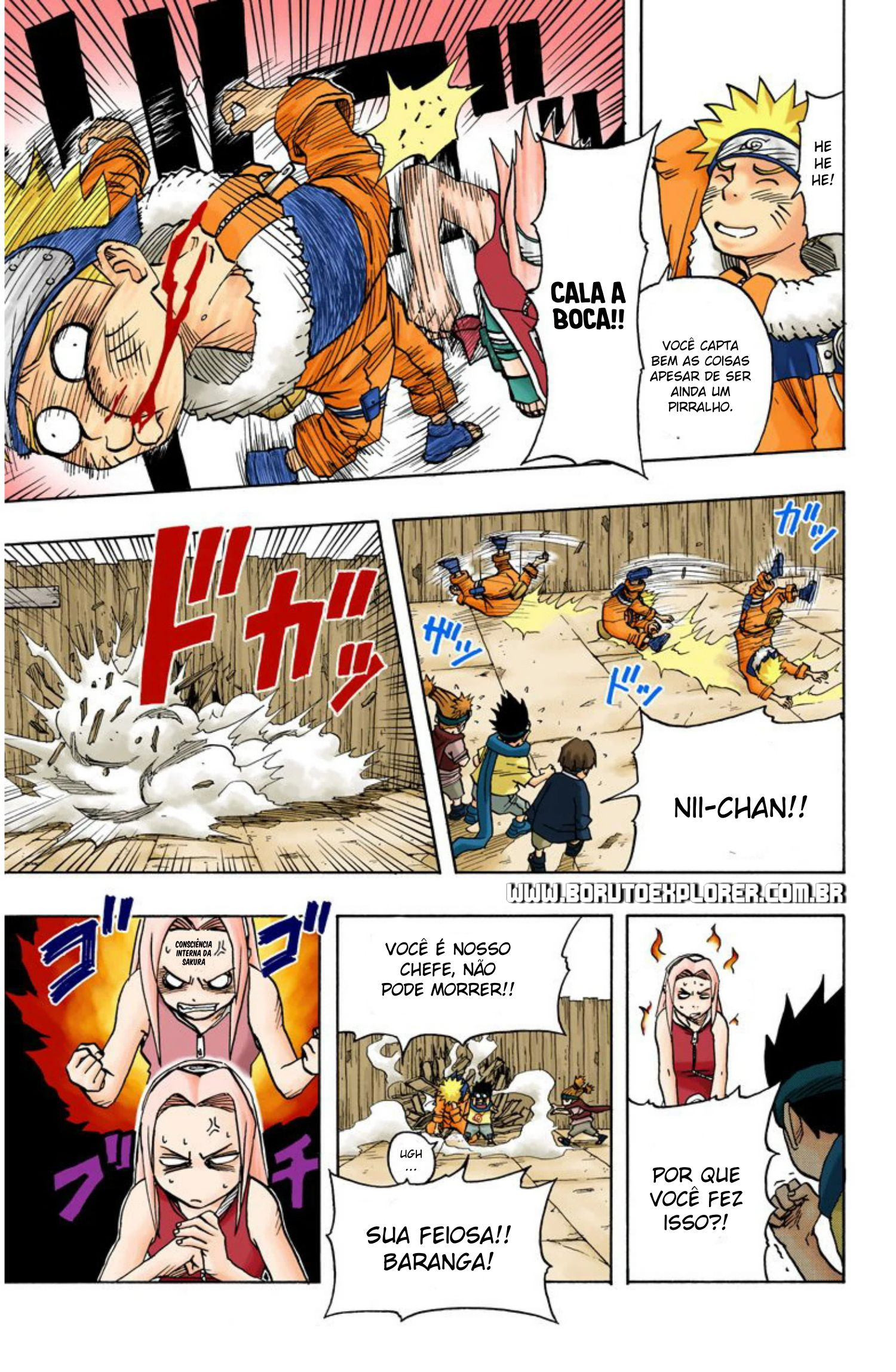 Read Naruto - Versão Colorida Oficial Manga Online