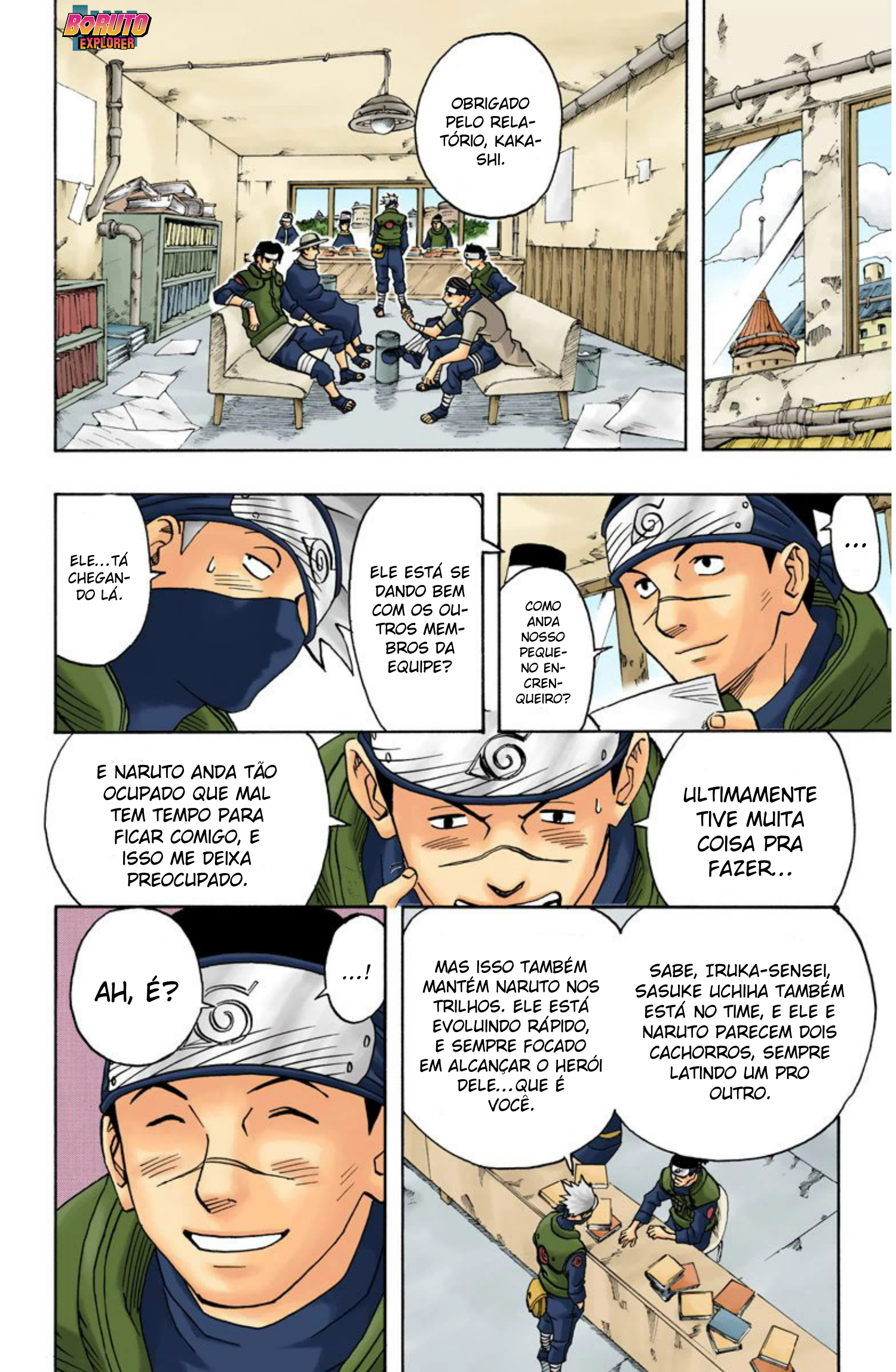 Read Naruto - Versão Colorida Oficial Manga Online