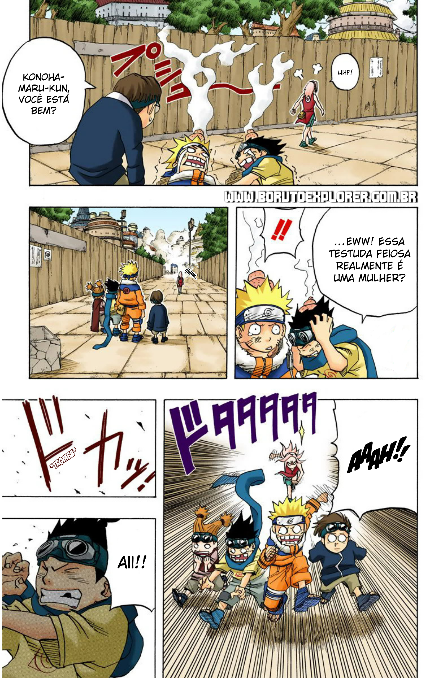 Read Naruto - Versão Colorida Oficial Manga Online