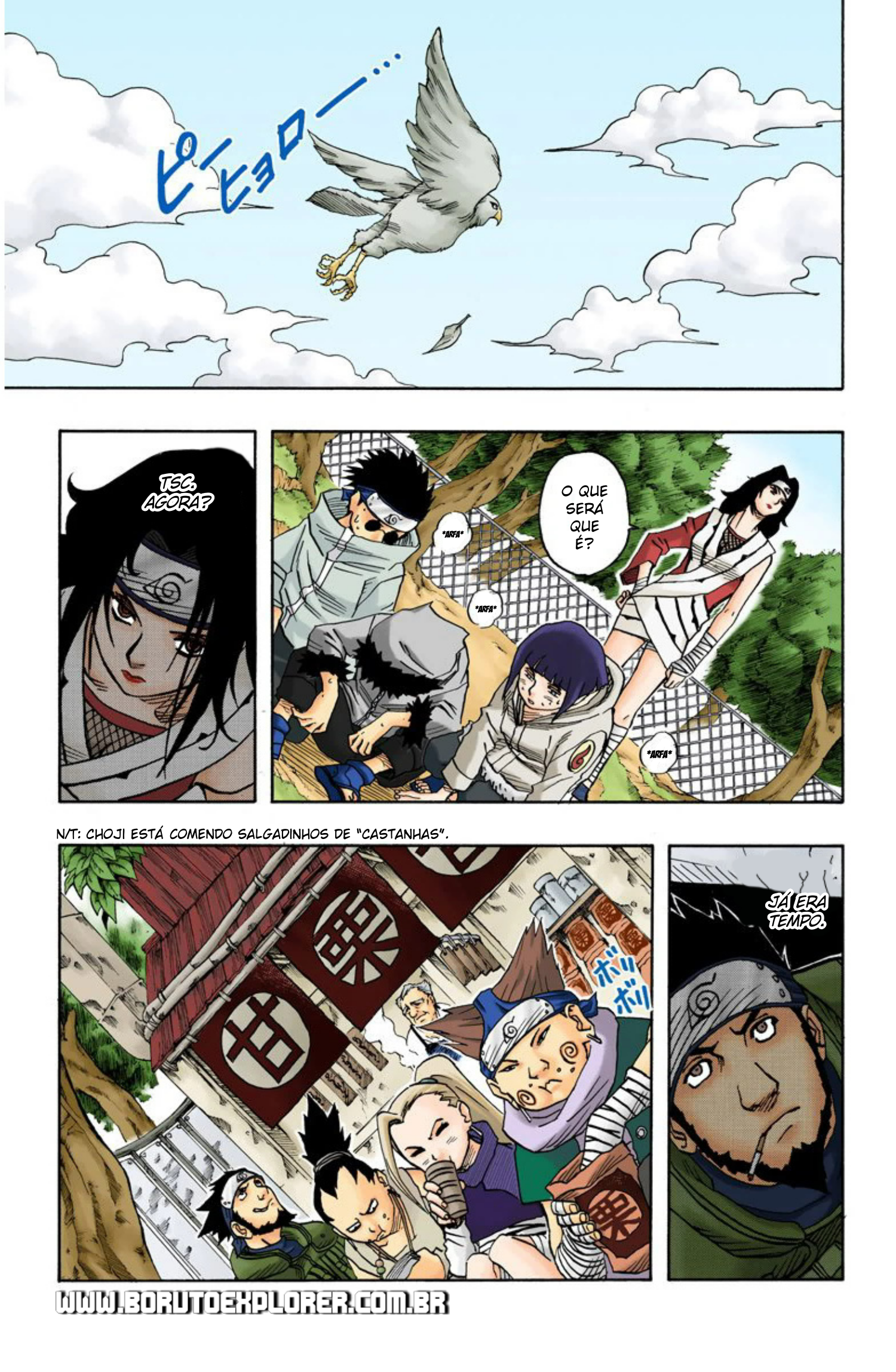 Read Naruto - Versão Colorida Oficial Manga Online
