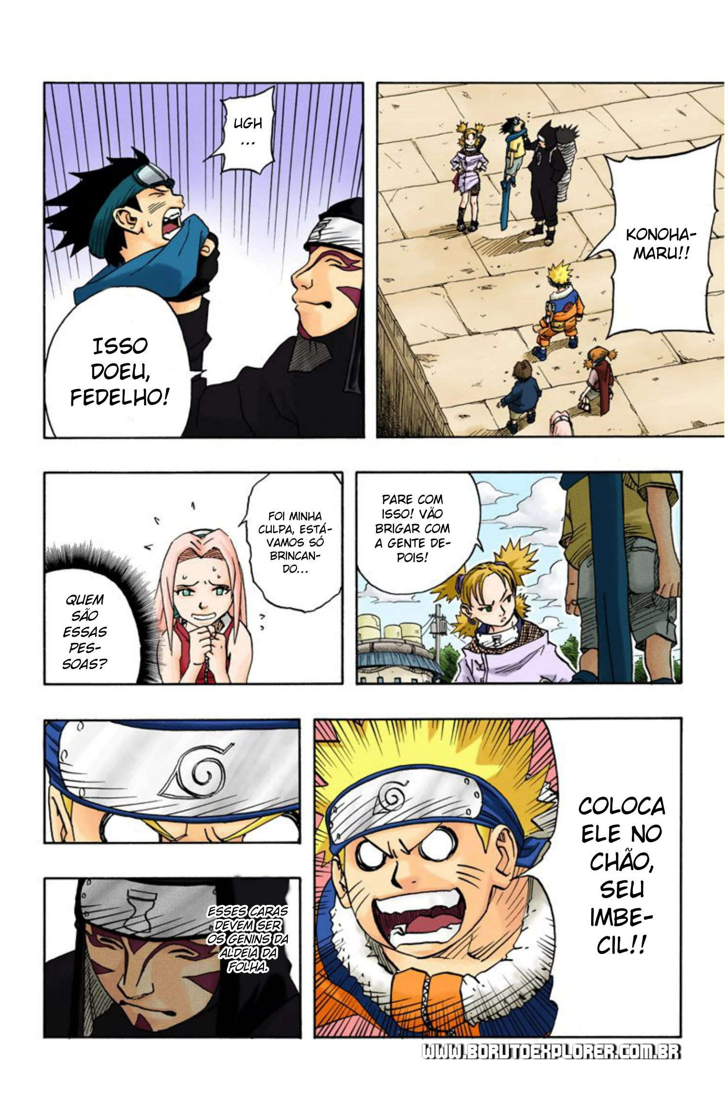 Read Naruto - Versão Colorida Oficial Manga Online