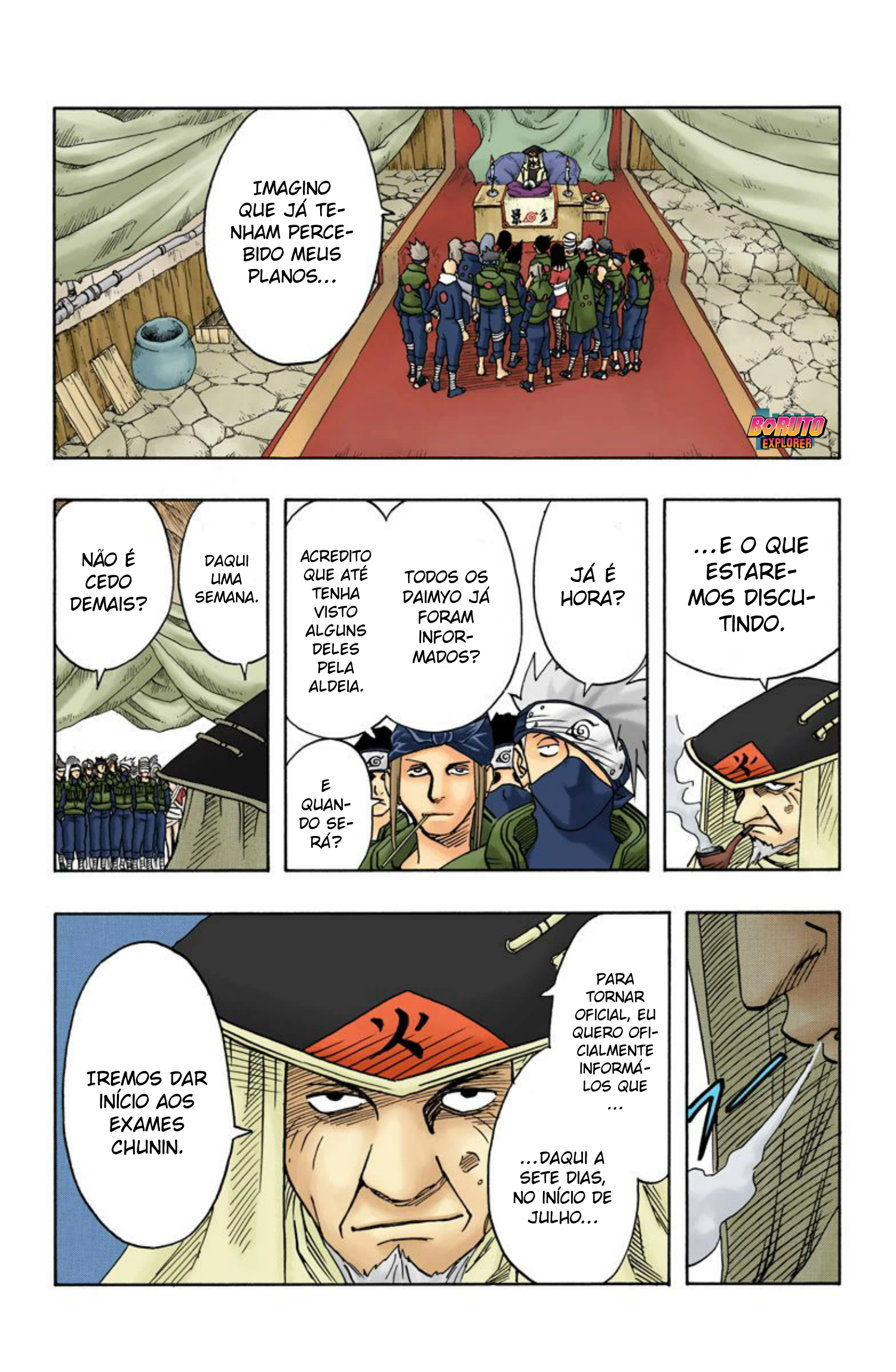 Read Naruto - Versão Colorida Oficial Manga Online