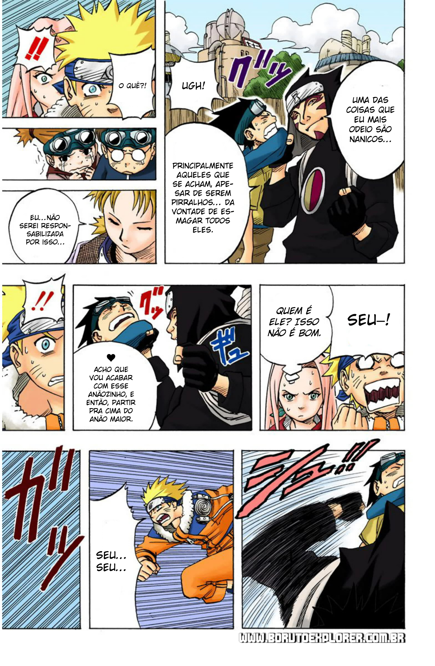 Read Naruto - Versão Colorida Oficial Manga Online