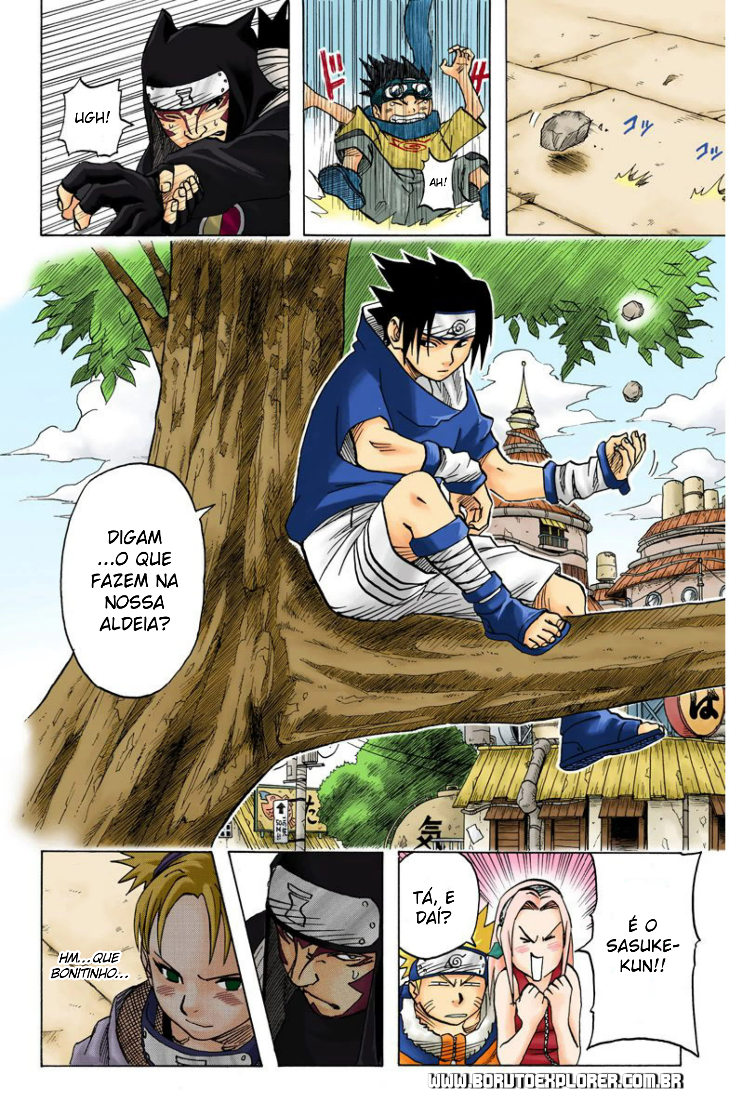 Read Naruto - Versão Colorida Oficial Manga Online