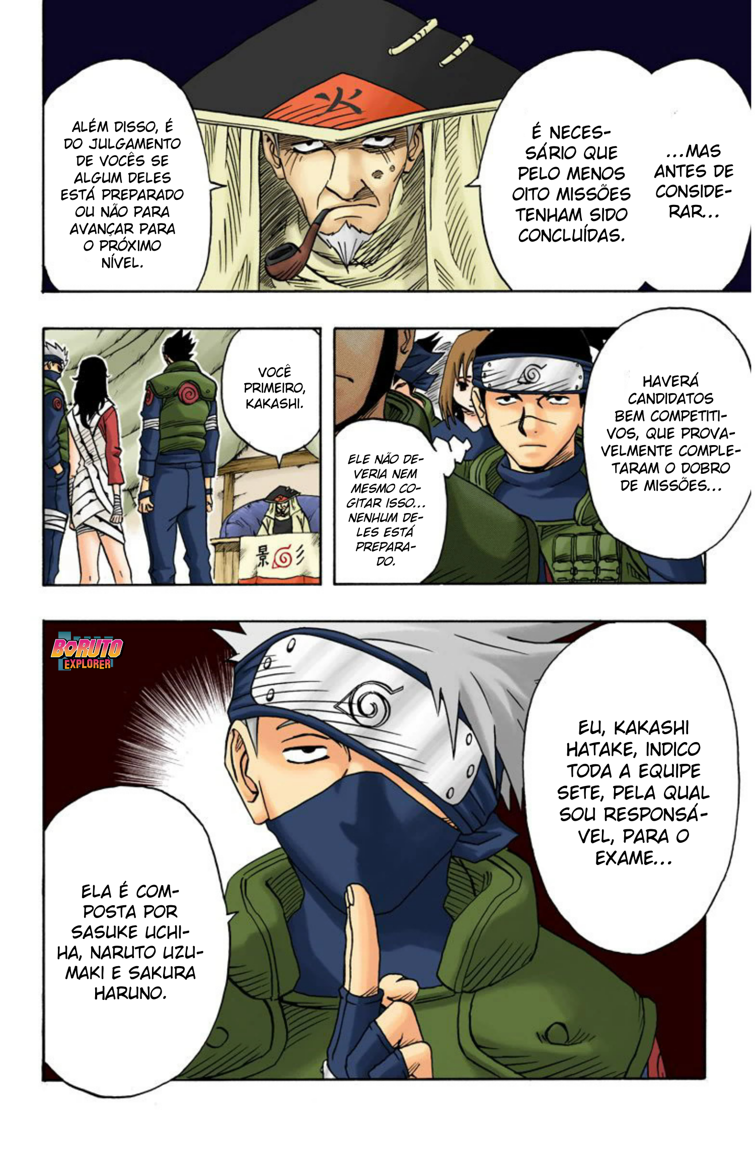 Read Naruto - Versão Colorida Oficial Manga Online