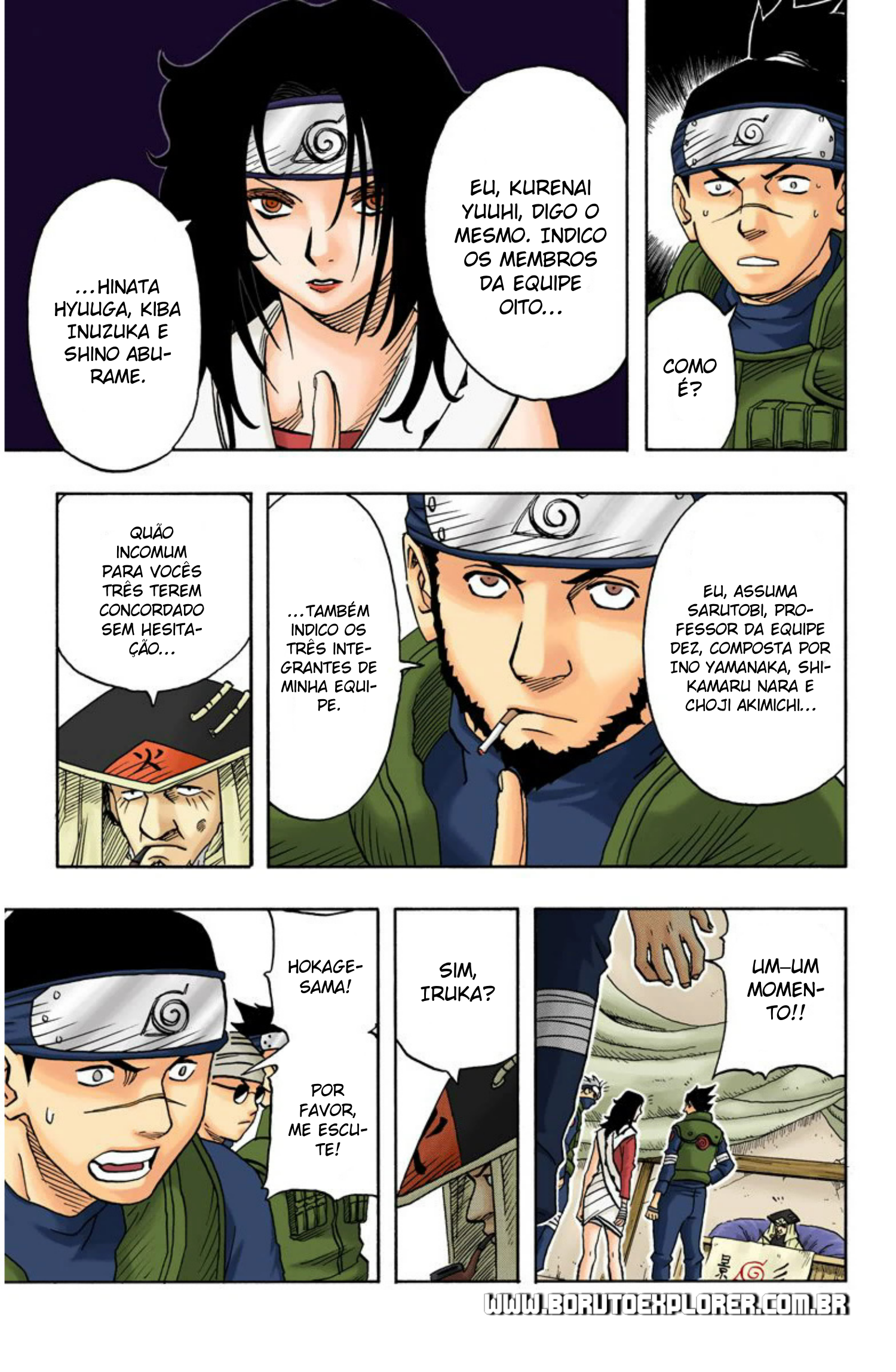 Read Naruto - Versão Colorida Oficial Manga Online