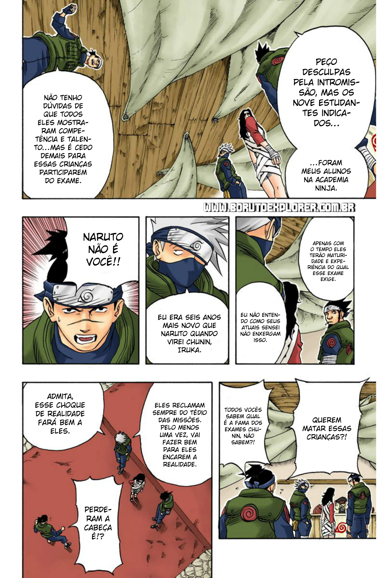 Read Naruto - Versão Colorida Oficial Manga Online