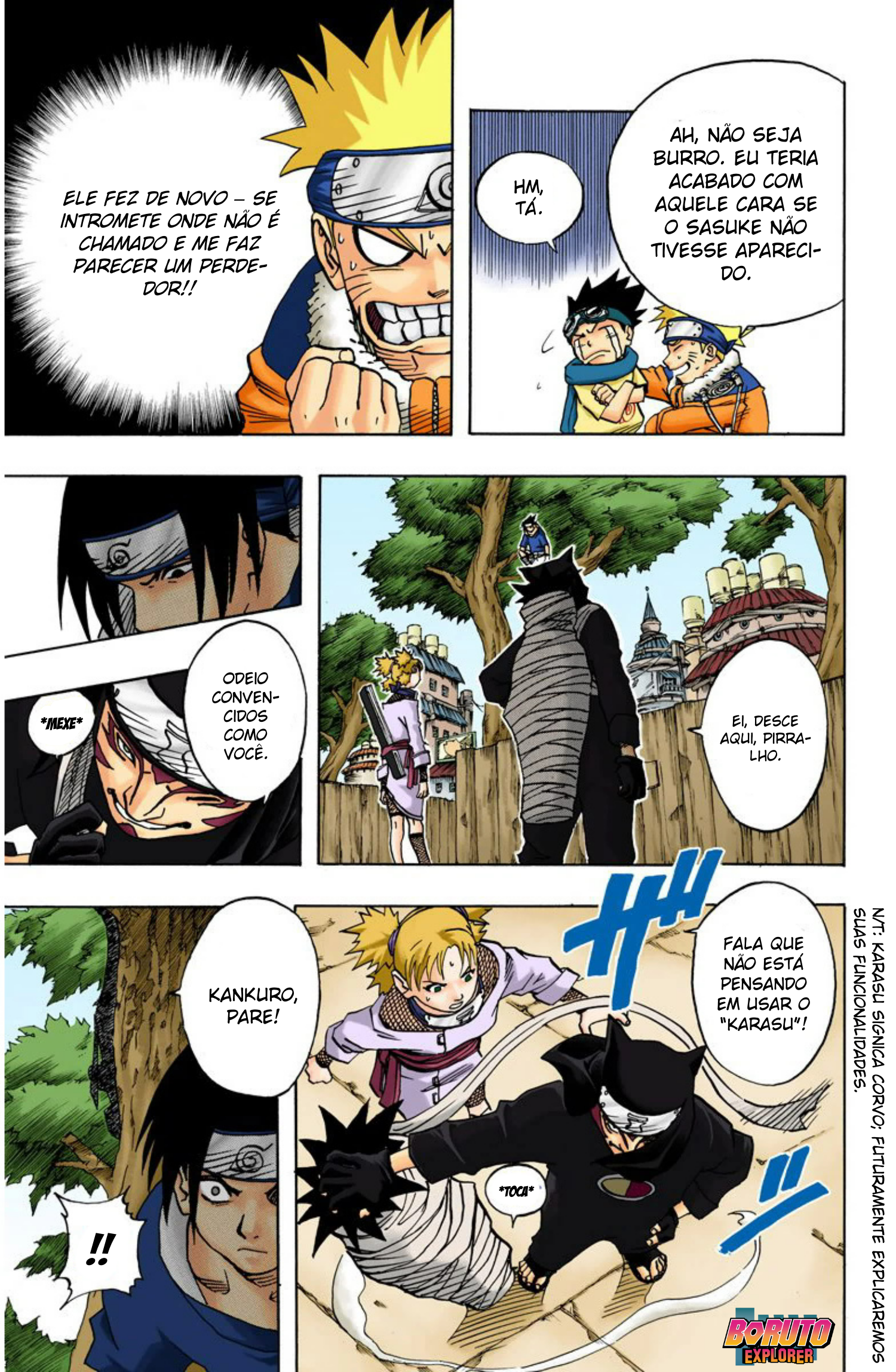 Read Naruto - Versão Colorida Oficial Manga Online