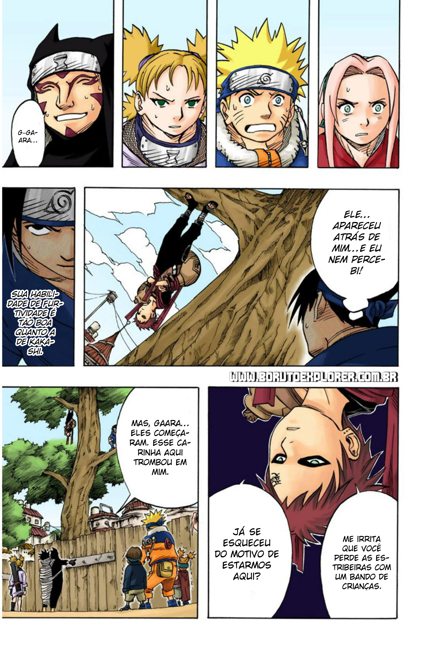 Read Naruto - Versão Colorida Oficial Manga Online