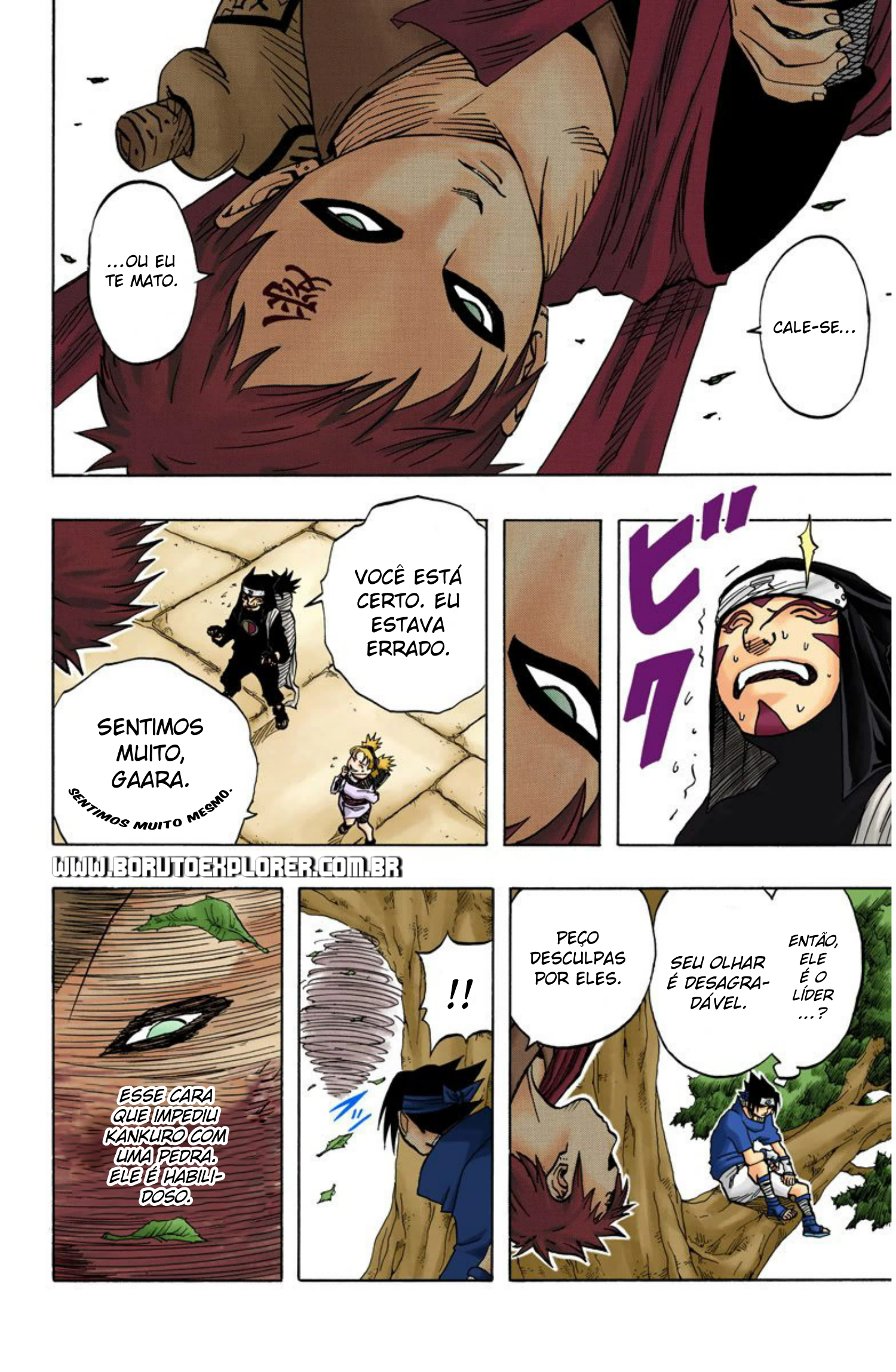 Read Naruto - Versão Colorida Oficial Manga Online