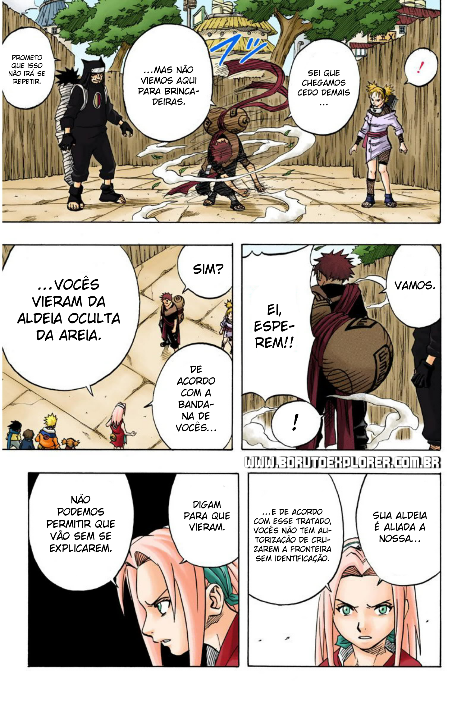 Read Naruto - Versão Colorida Oficial Manga Online