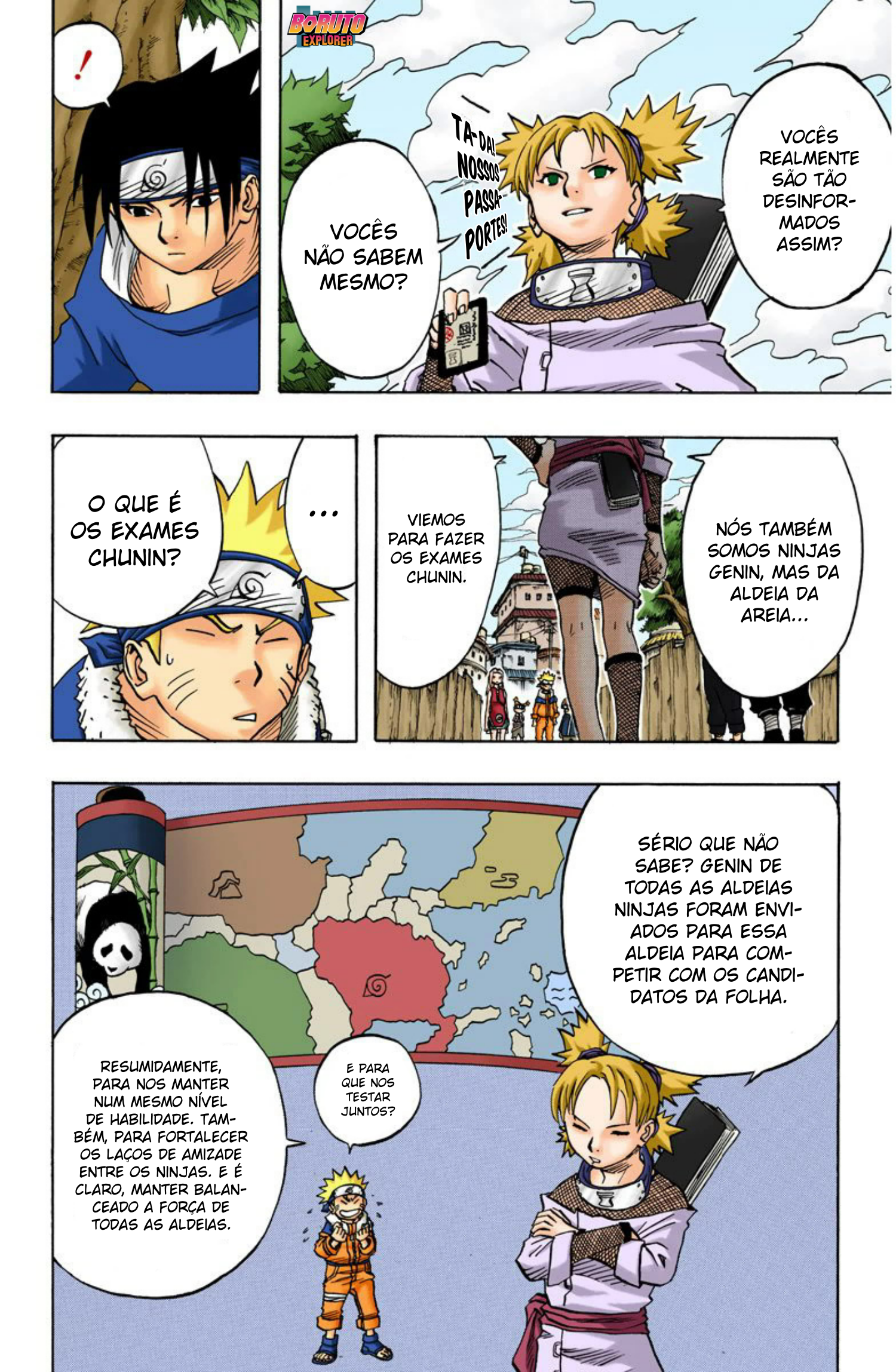 Read Naruto - Versão Colorida Oficial Manga Online