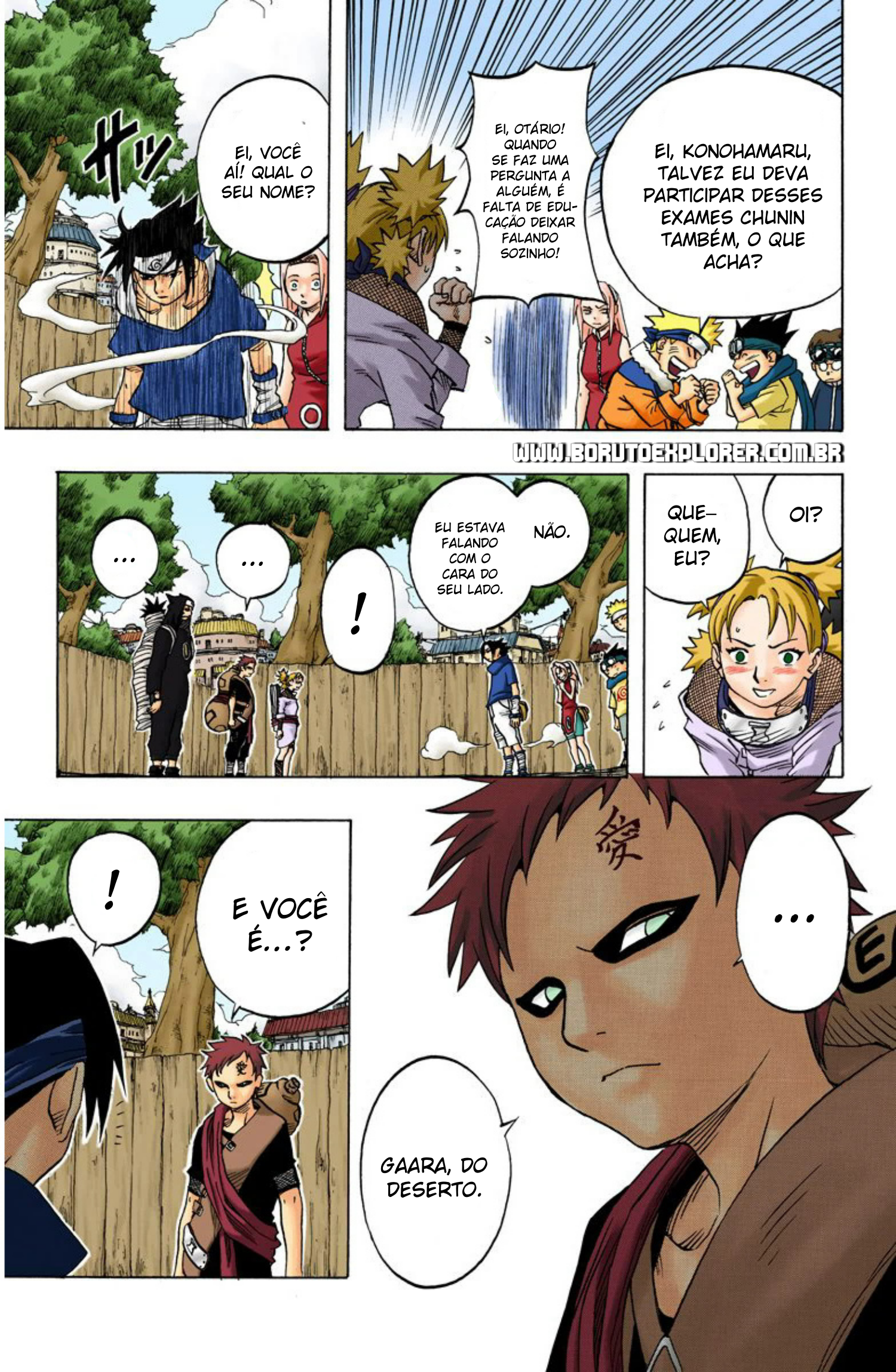 Read Naruto - Versão Colorida Oficial Manga Online