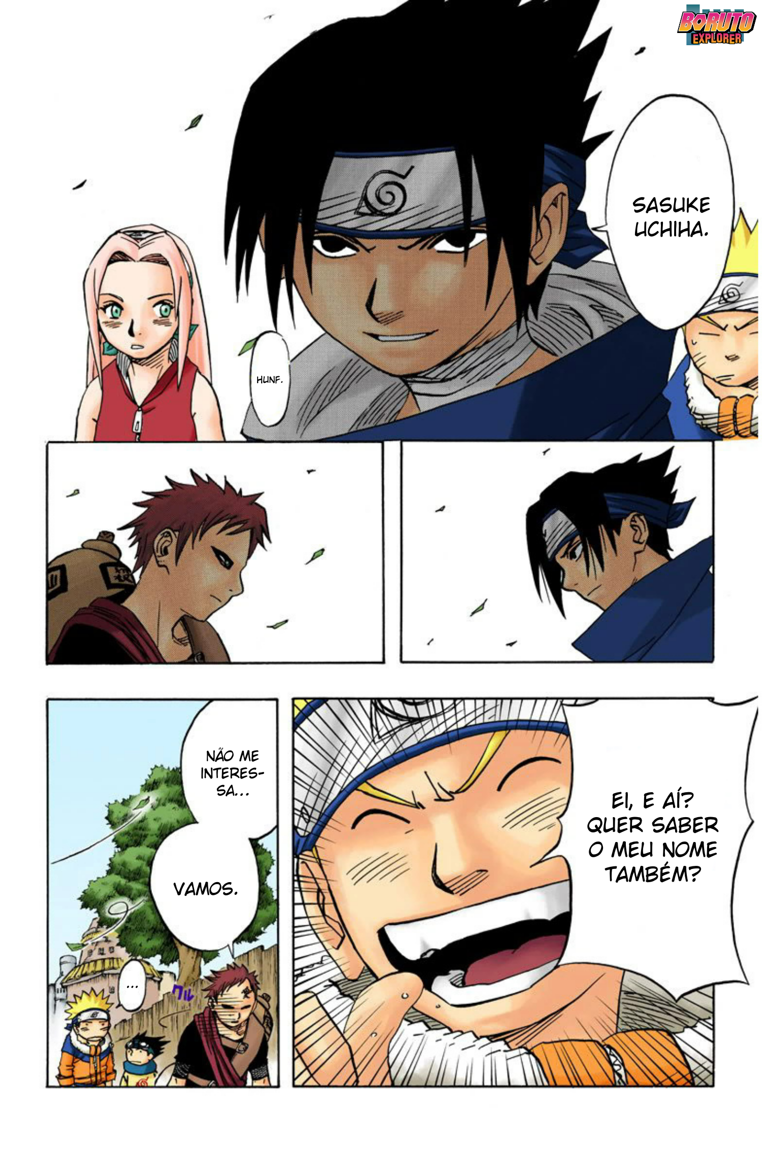 Read Naruto - Versão Colorida Oficial Manga Online
