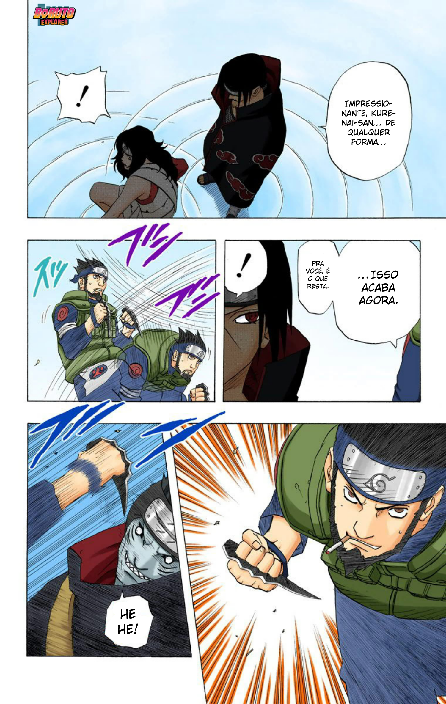 Read Naruto - Versão Colorida Oficial Manga Online