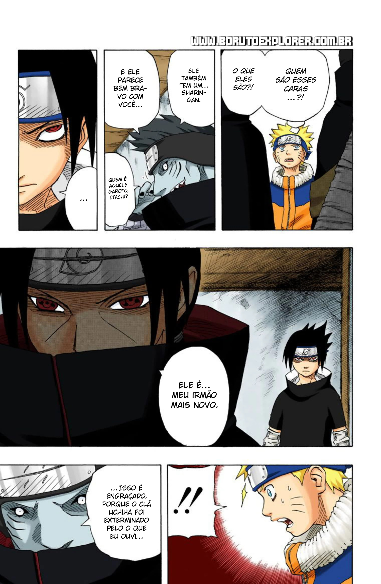 Read Naruto - Versão Colorida Oficial Manga Online