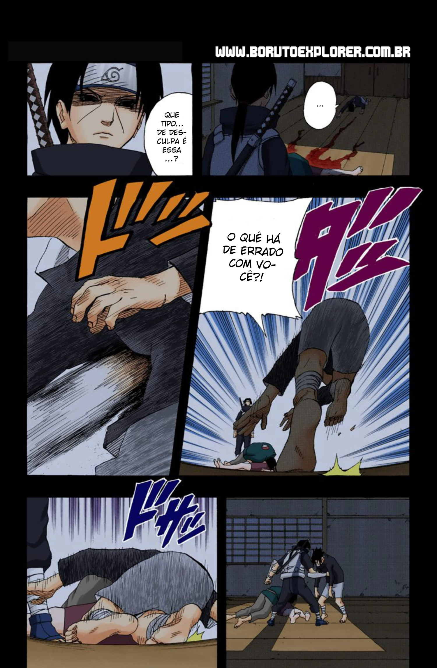 Read Naruto - Versão Colorida Oficial Manga Online