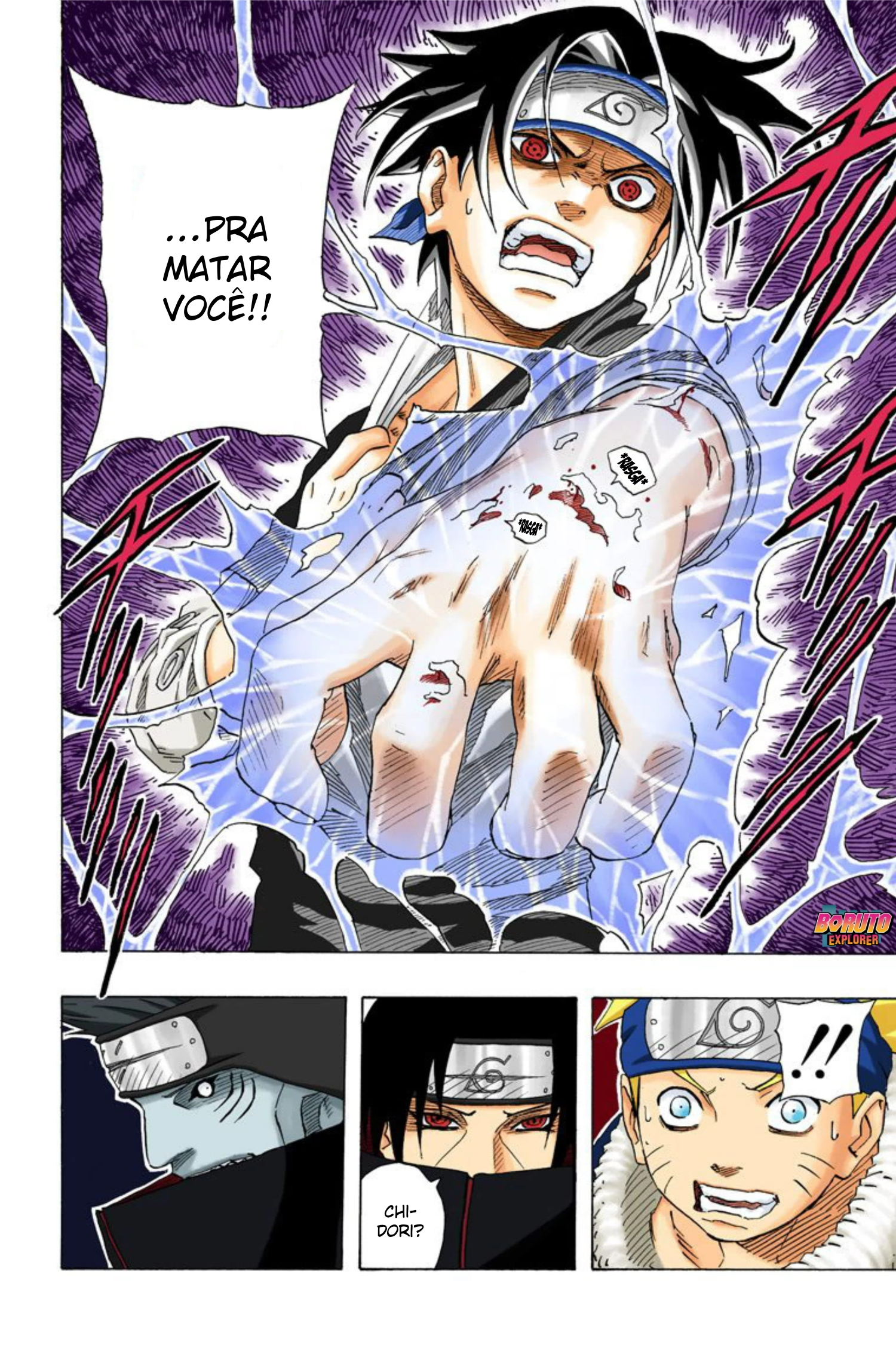 Read Naruto - Versão Colorida Oficial Manga Online