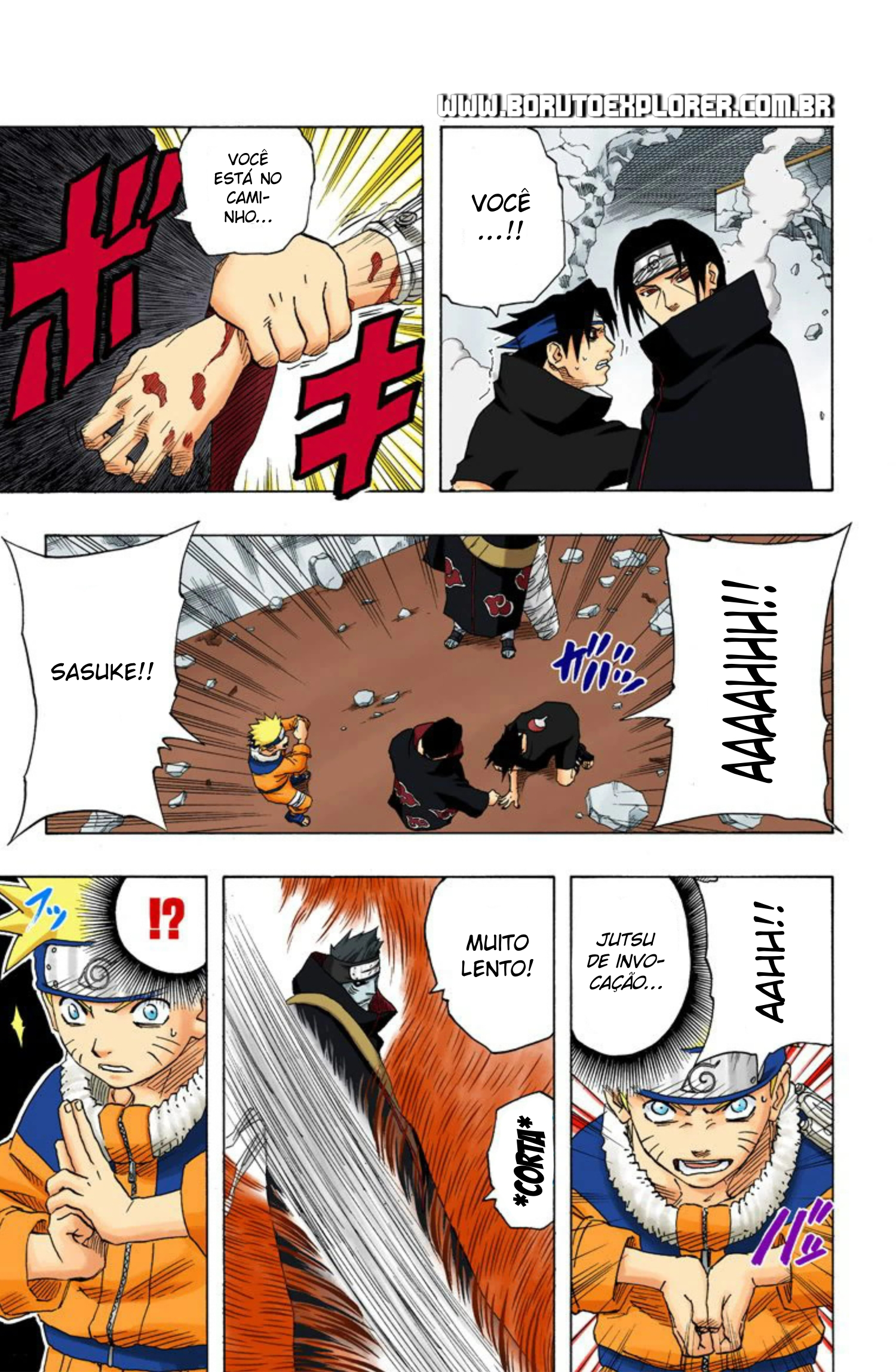 Read Naruto - Versão Colorida Oficial Manga Online