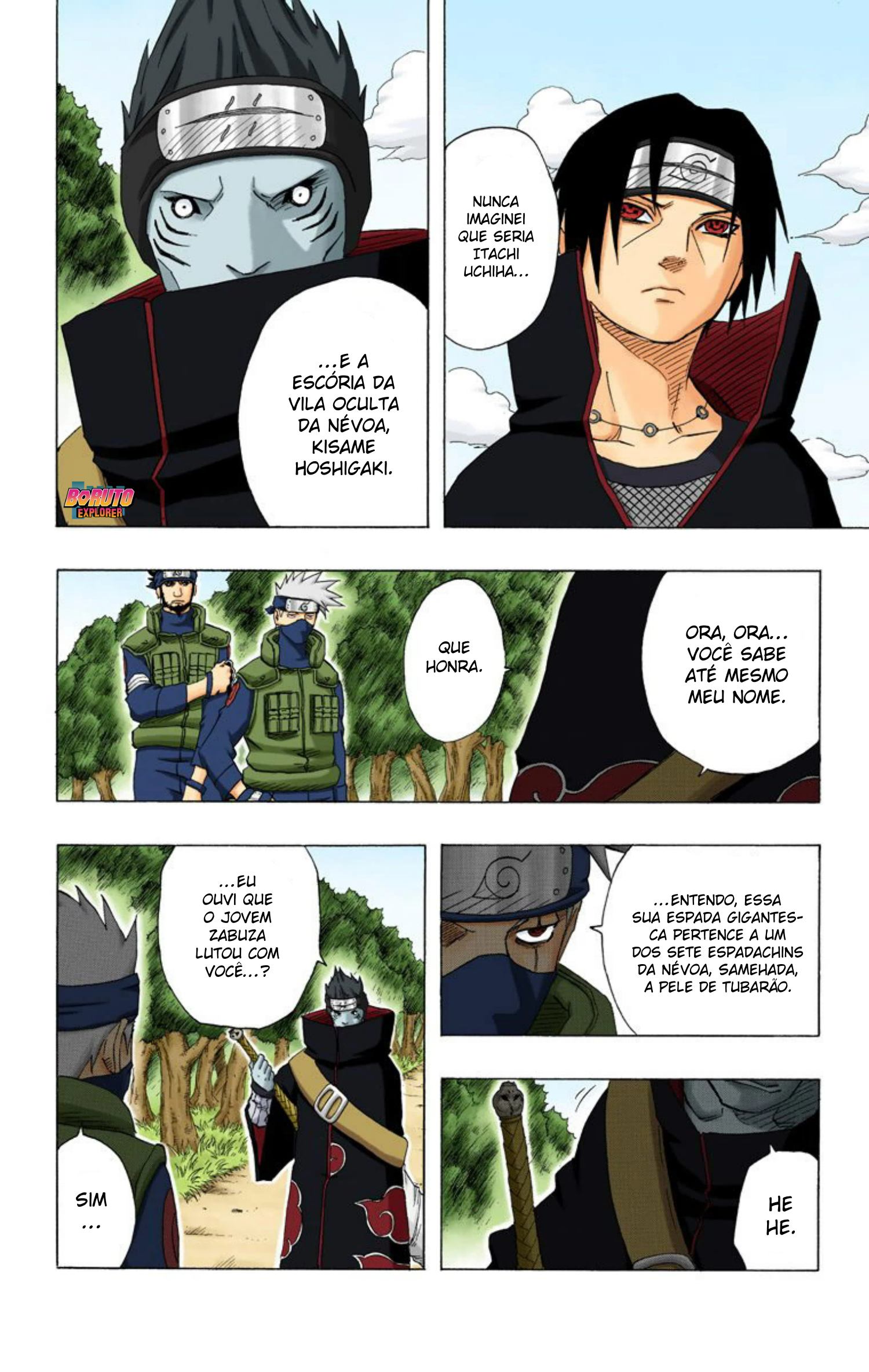 Read Naruto - Versão Colorida Oficial Manga Online