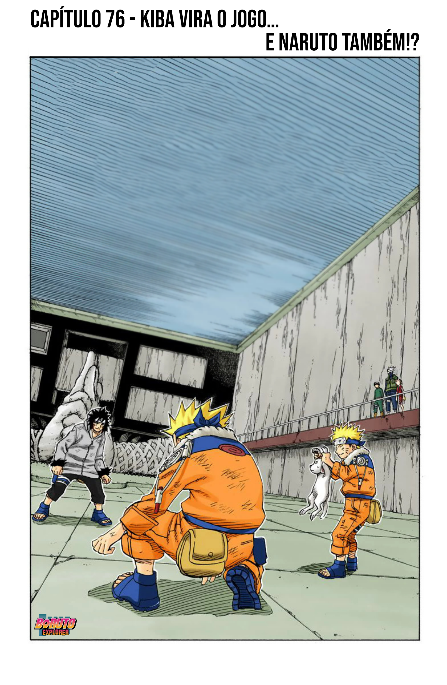 Read Naruto - Versão Colorida Oficial Manga Online