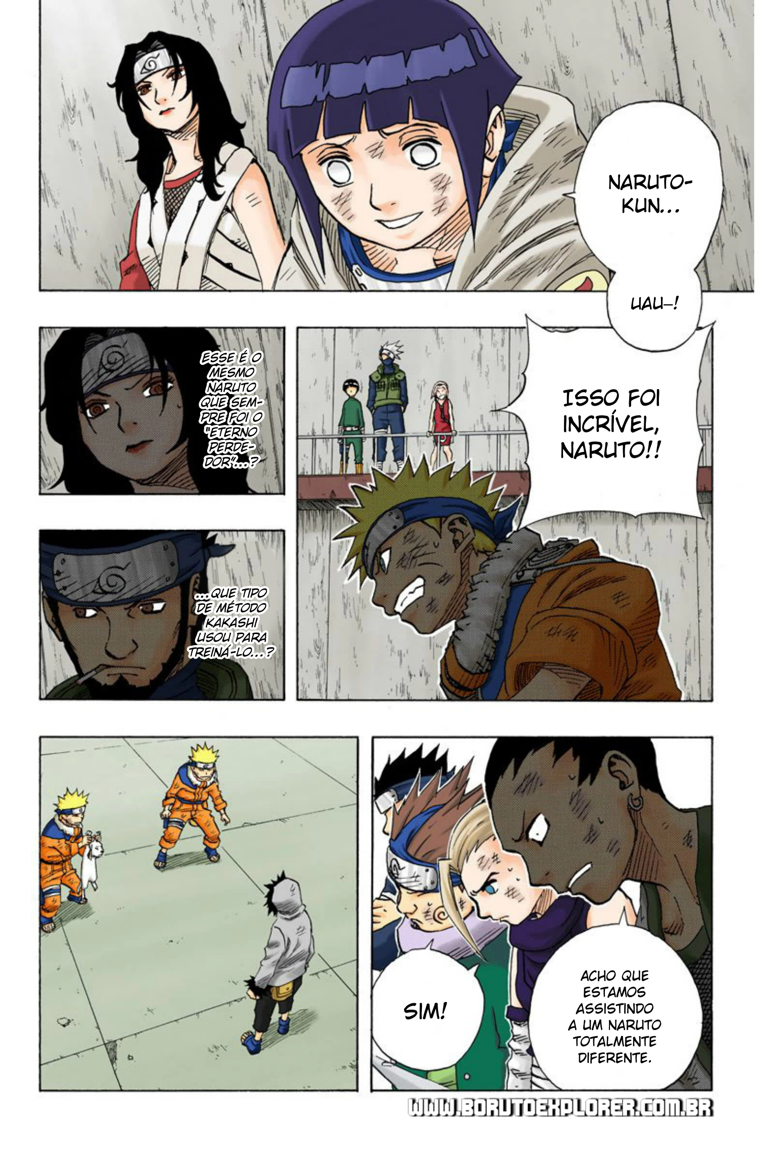 Read Naruto - Versão Colorida Oficial Manga Online
