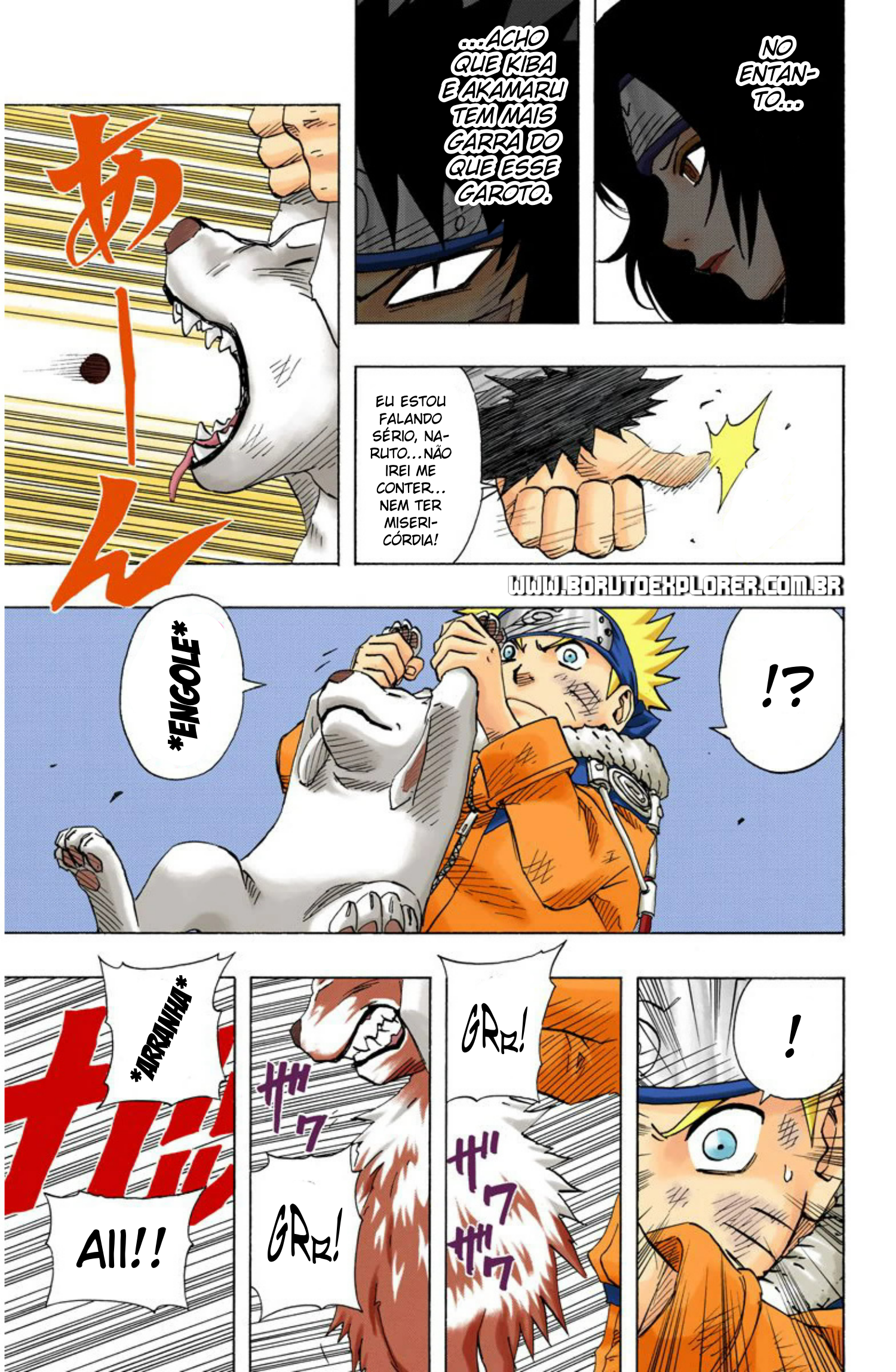 Read Naruto - Versão Colorida Oficial Manga Online