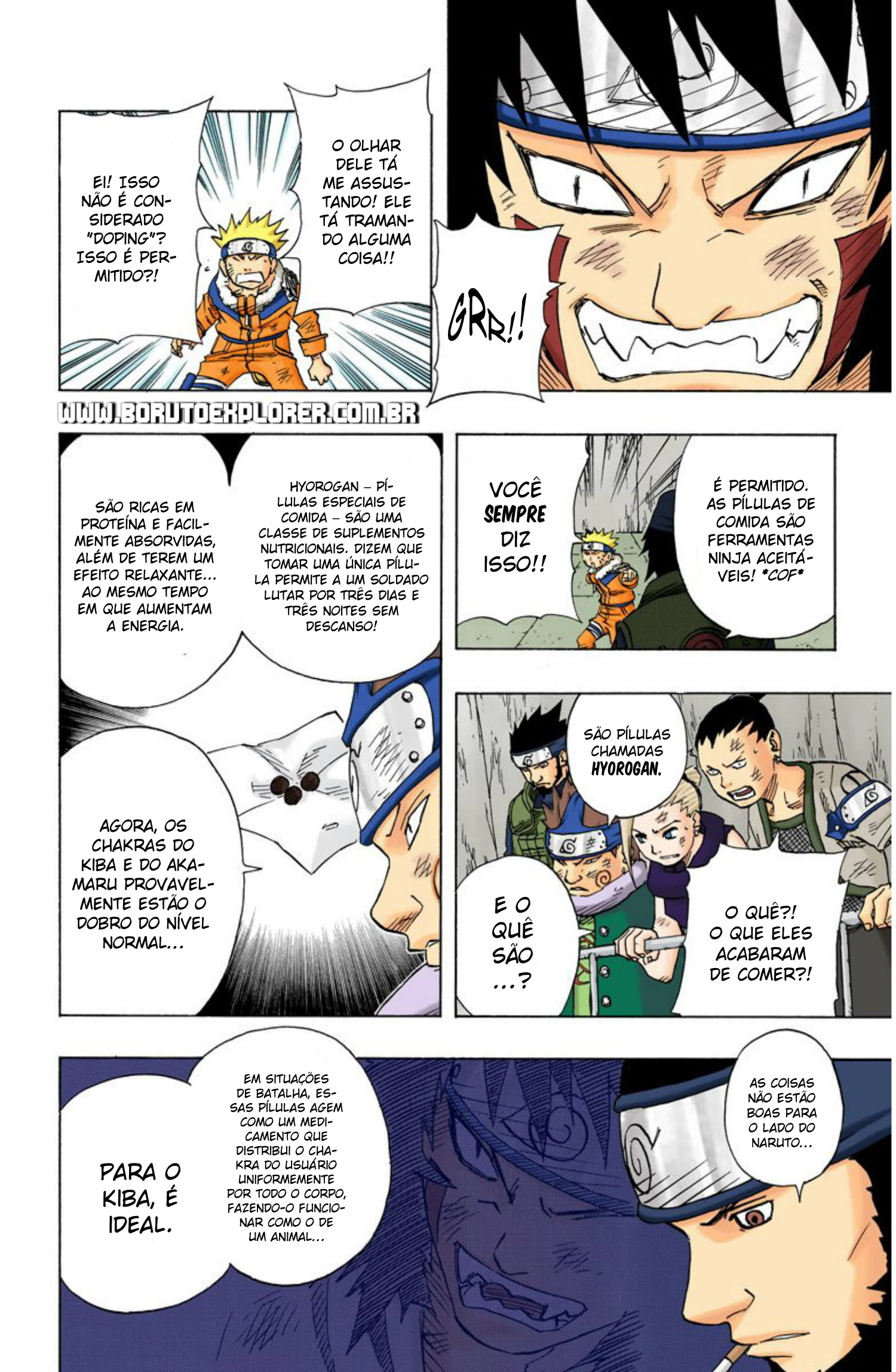Read Naruto - Versão Colorida Oficial Manga Online