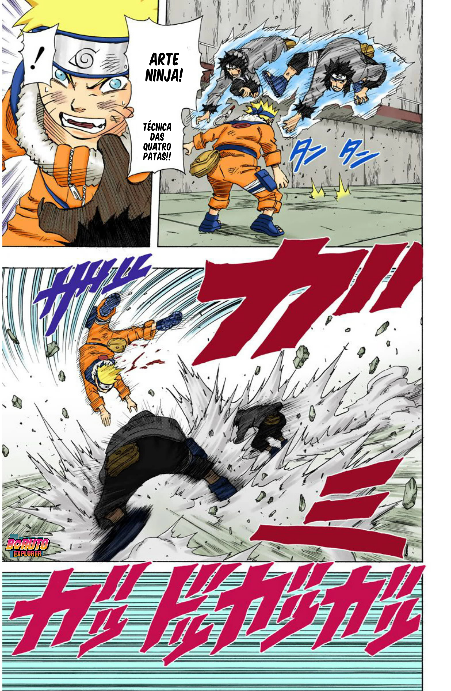 Read Naruto - Versão Colorida Oficial Manga Online