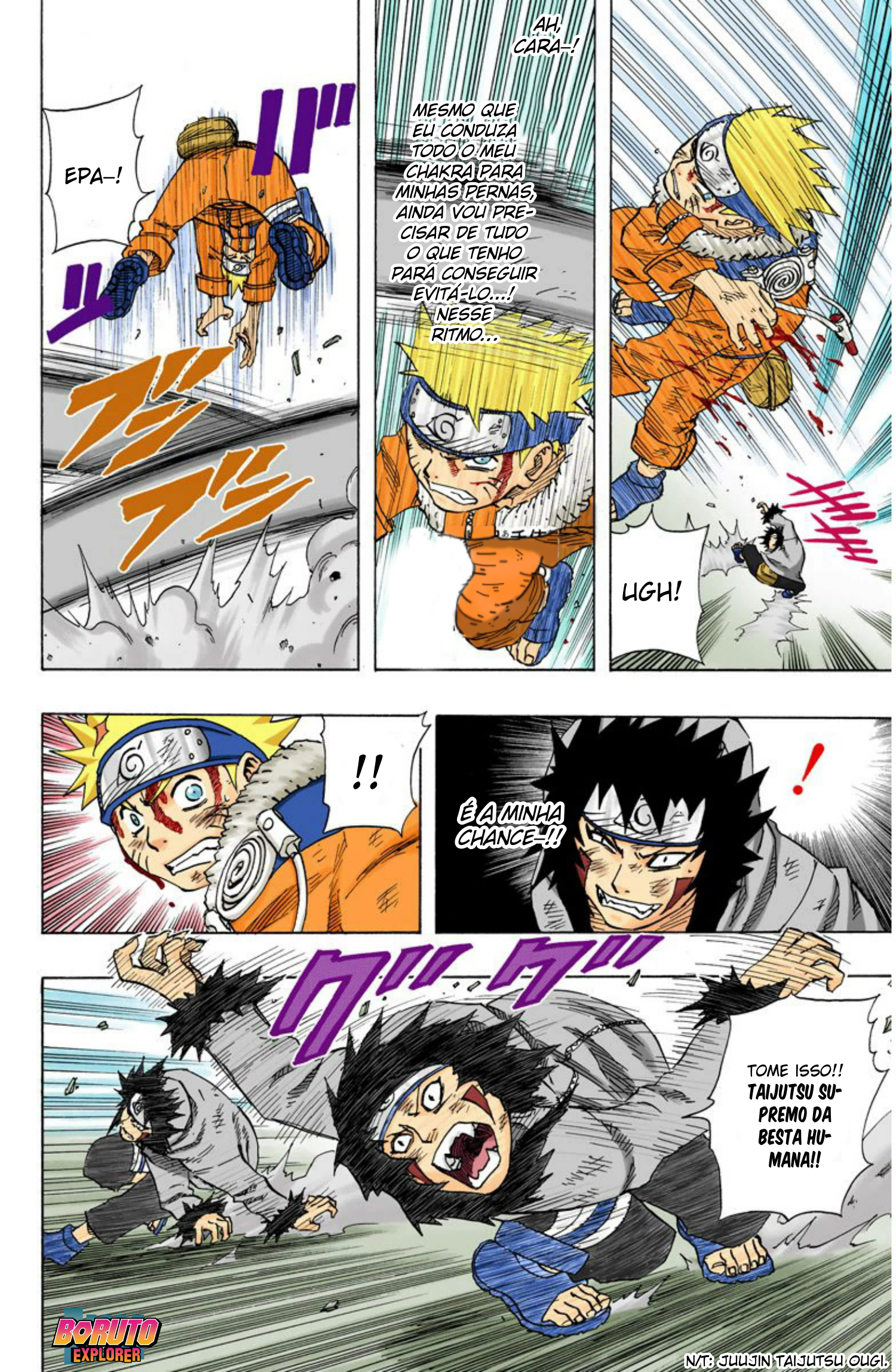 Read Naruto - Versão Colorida Oficial Manga Online