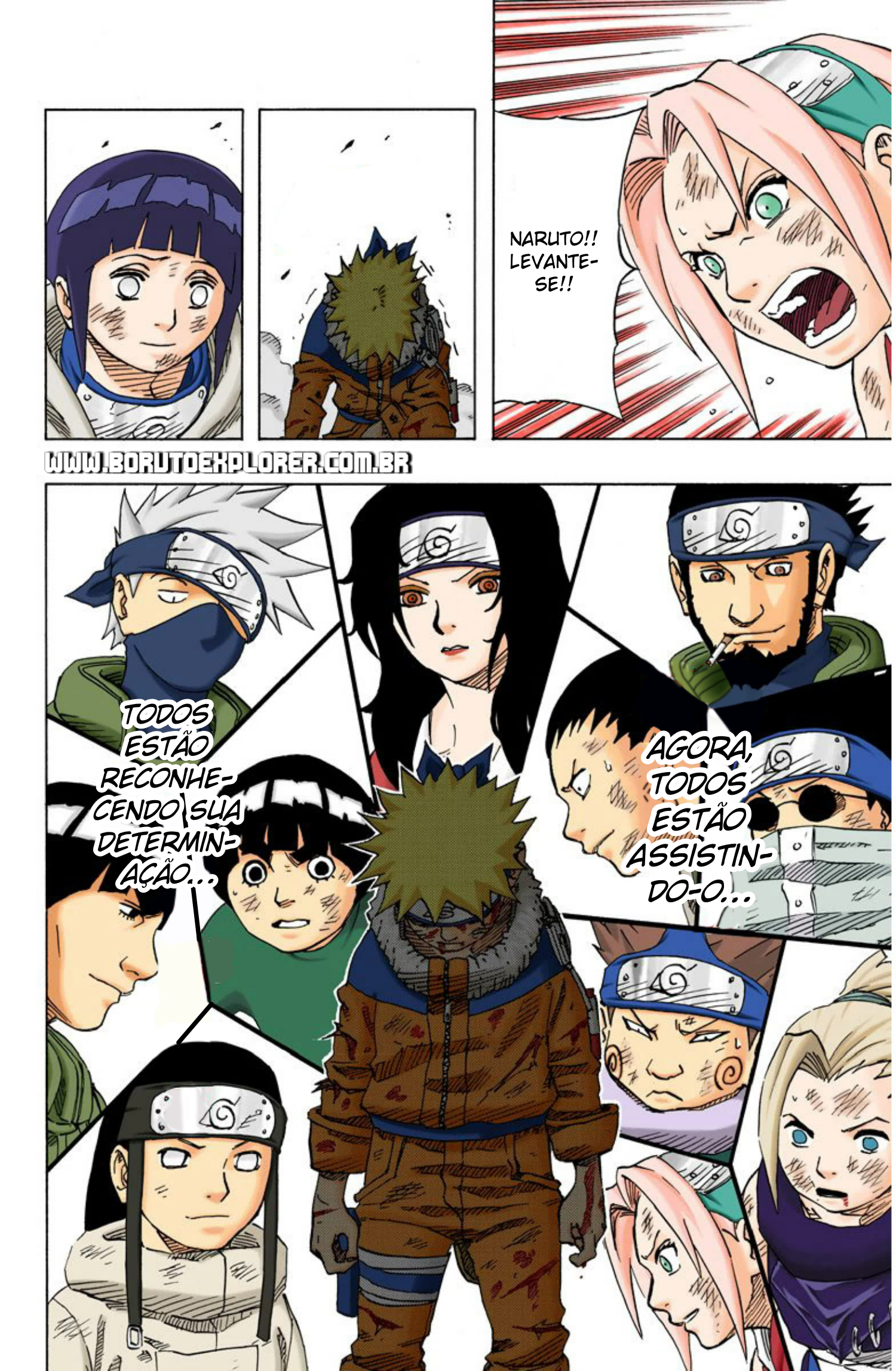 Read Naruto - Versão Colorida Oficial Manga Online