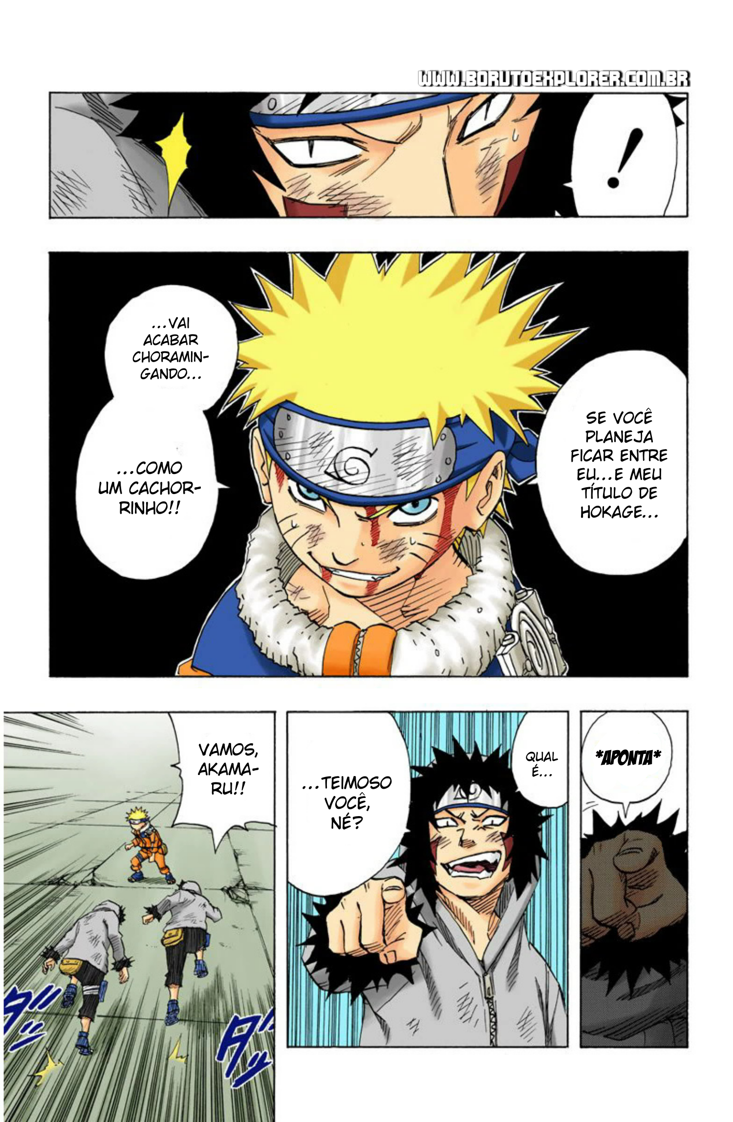 Read Naruto - Versão Colorida Oficial Manga Online