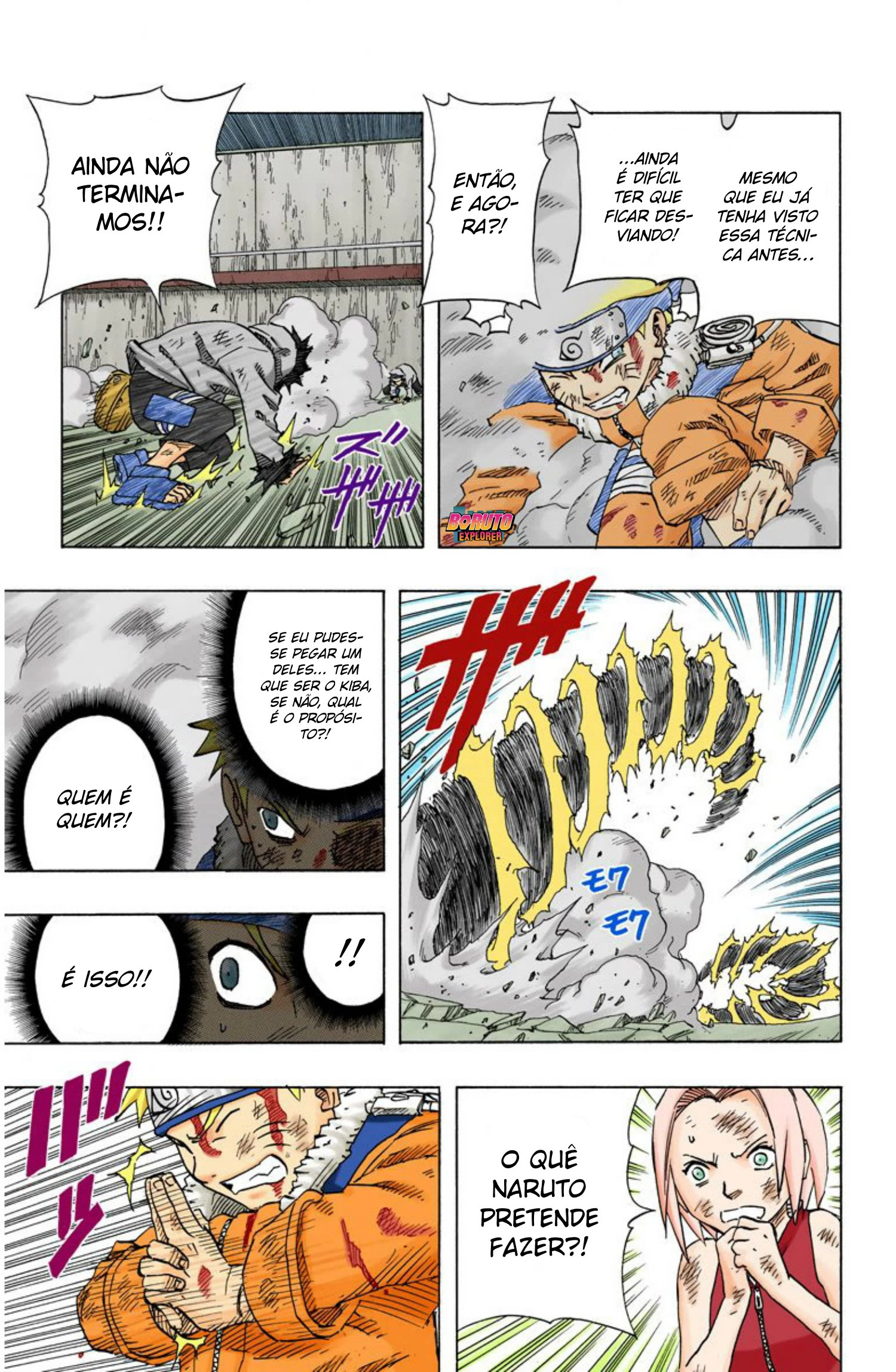 Read Naruto - Versão Colorida Oficial Manga Online