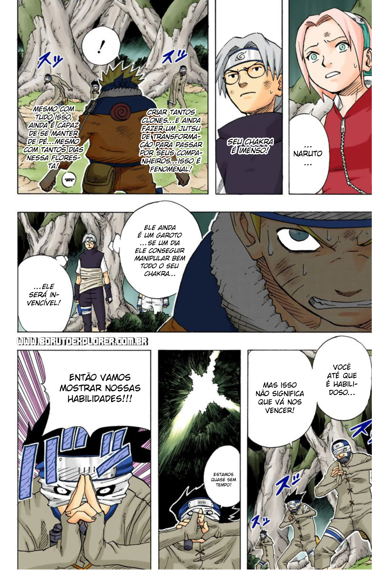 Read Naruto - Versão Colorida Oficial Manga Online