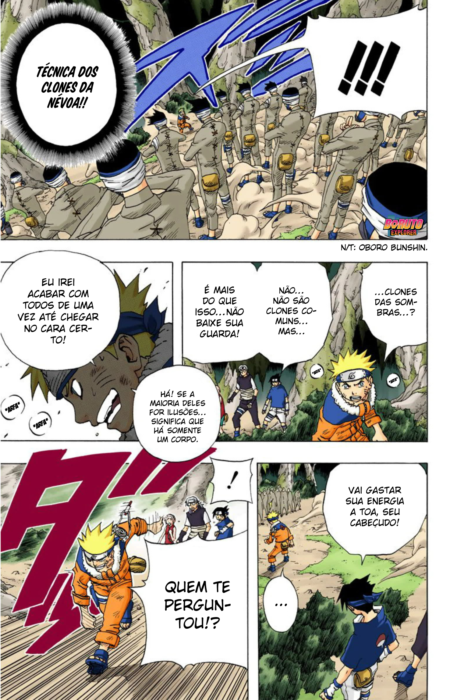 Read Naruto - Versão Colorida Oficial Manga Online