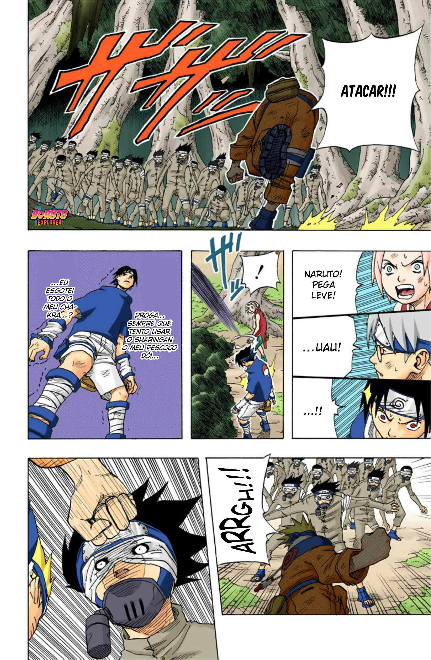Read Naruto - Versão Colorida Oficial Manga Online