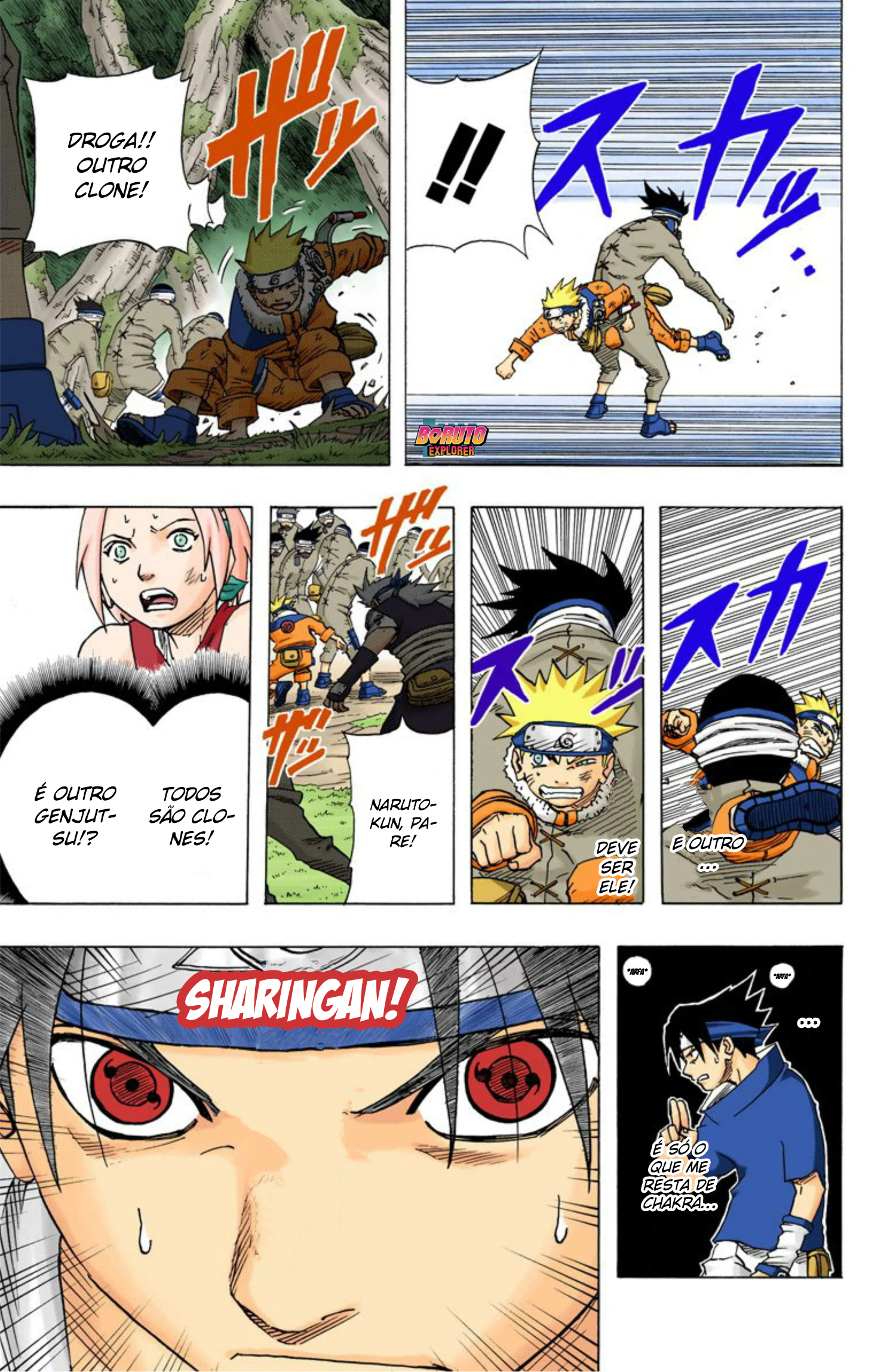 Read Naruto - Versão Colorida Oficial Manga Online