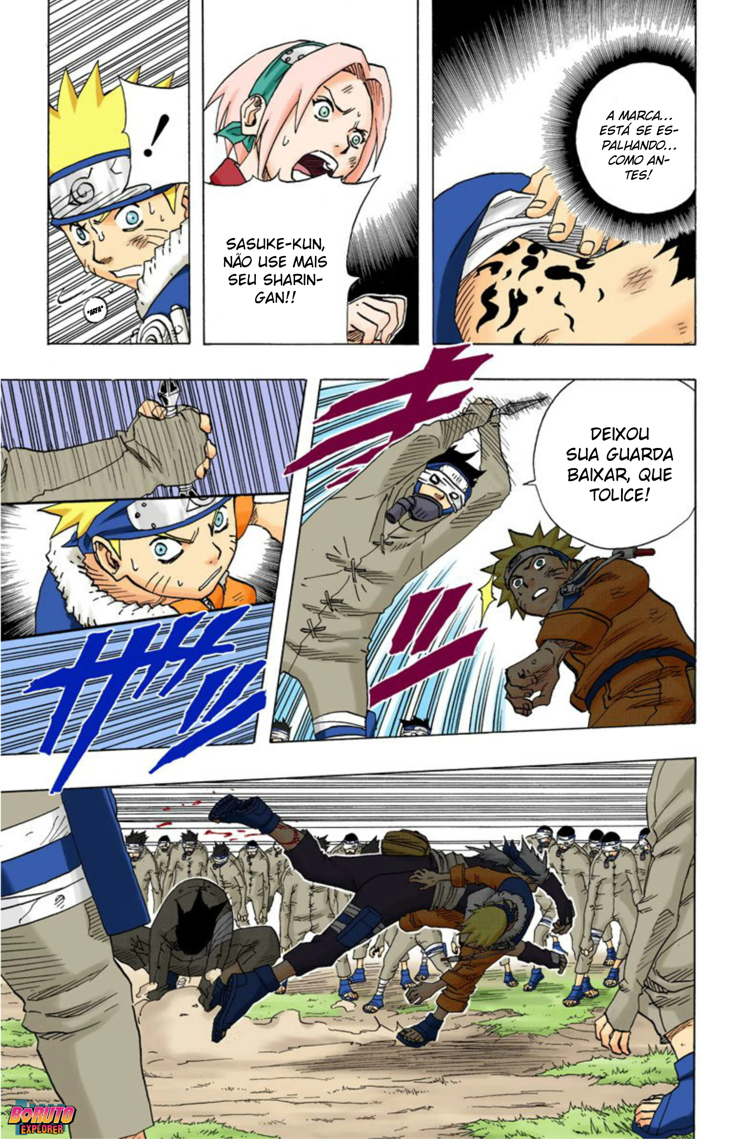 Read Naruto - Versão Colorida Oficial Manga Online