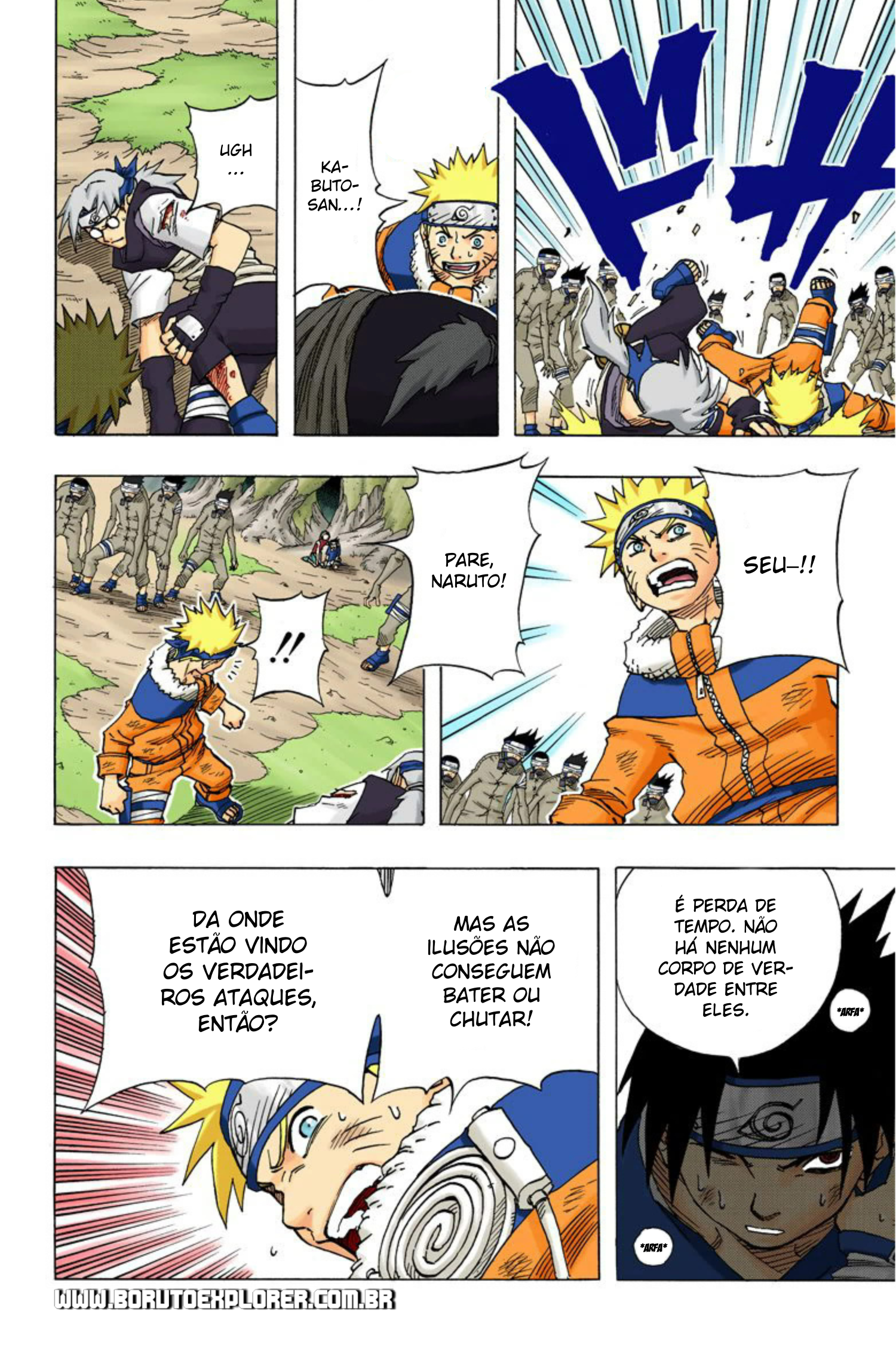 Read Naruto - Versão Colorida Oficial Manga Online