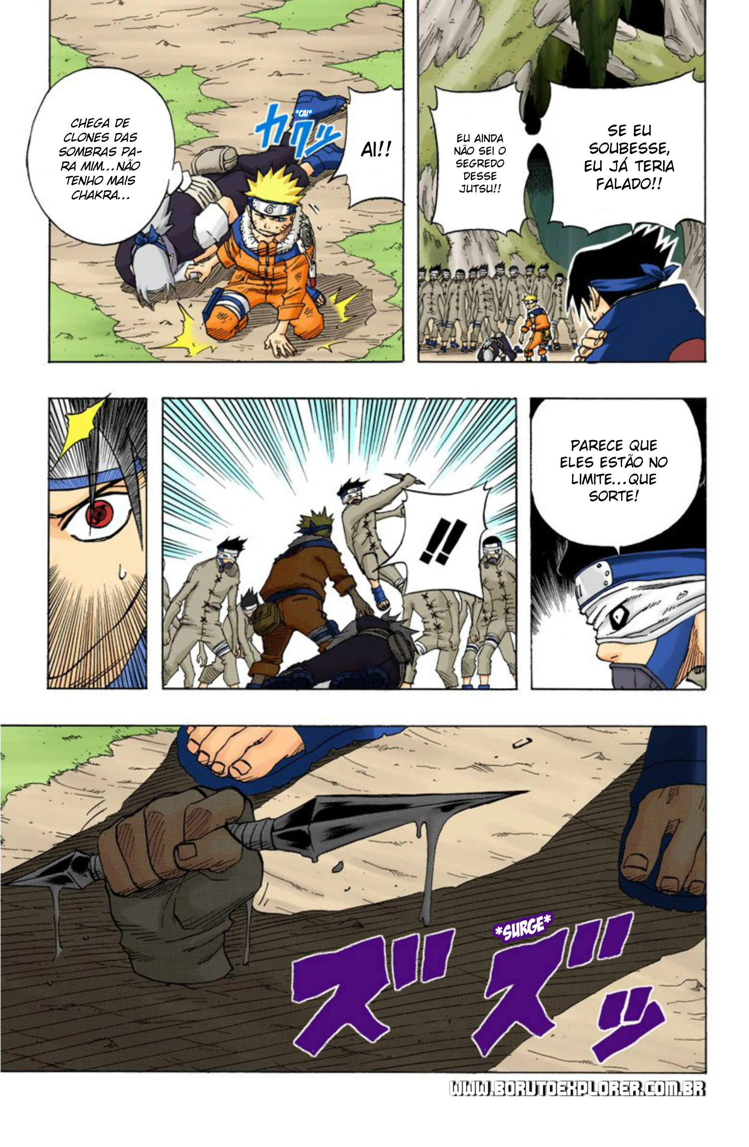 Read Naruto - Versão Colorida Oficial Manga Online