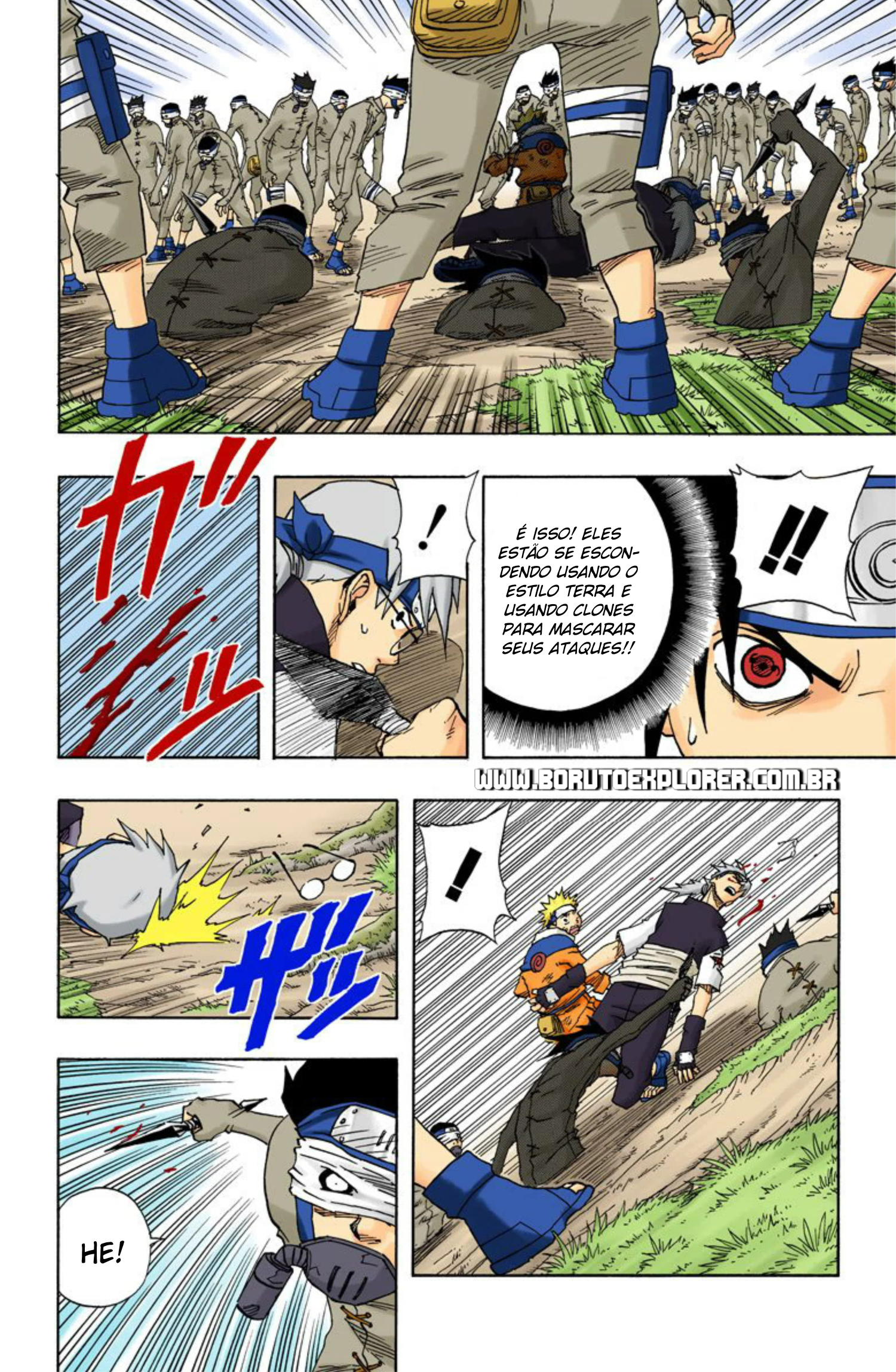Read Naruto - Versão Colorida Oficial Manga Online