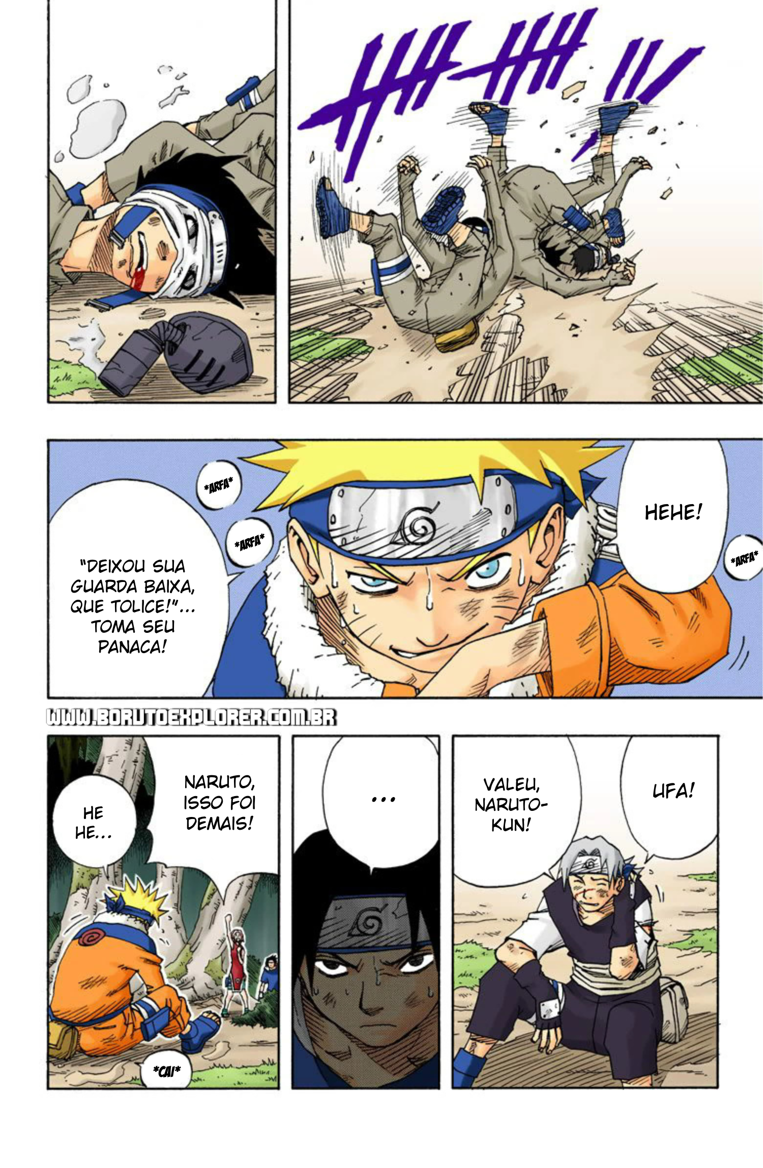 Read Naruto - Versão Colorida Oficial Manga Online